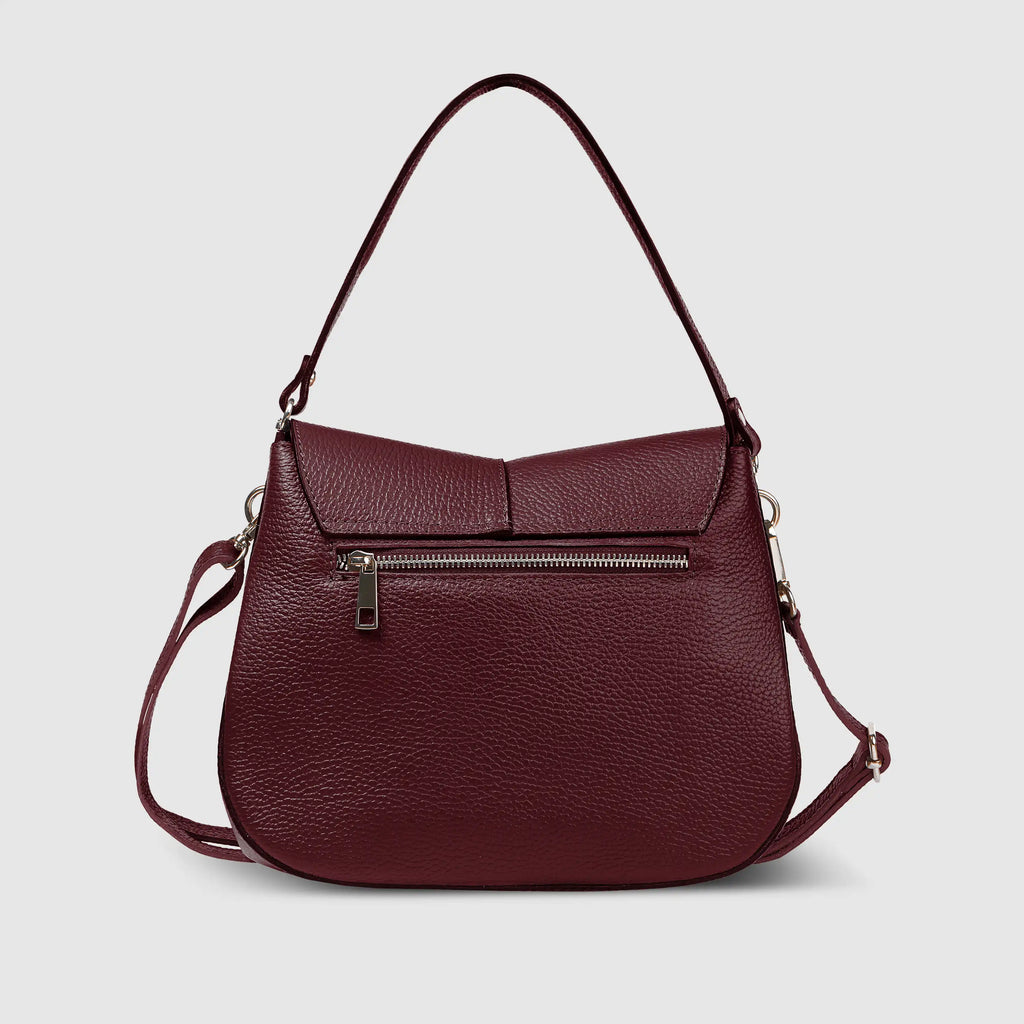 Italian Genuine Calf Leather Shoulder Bag 132610