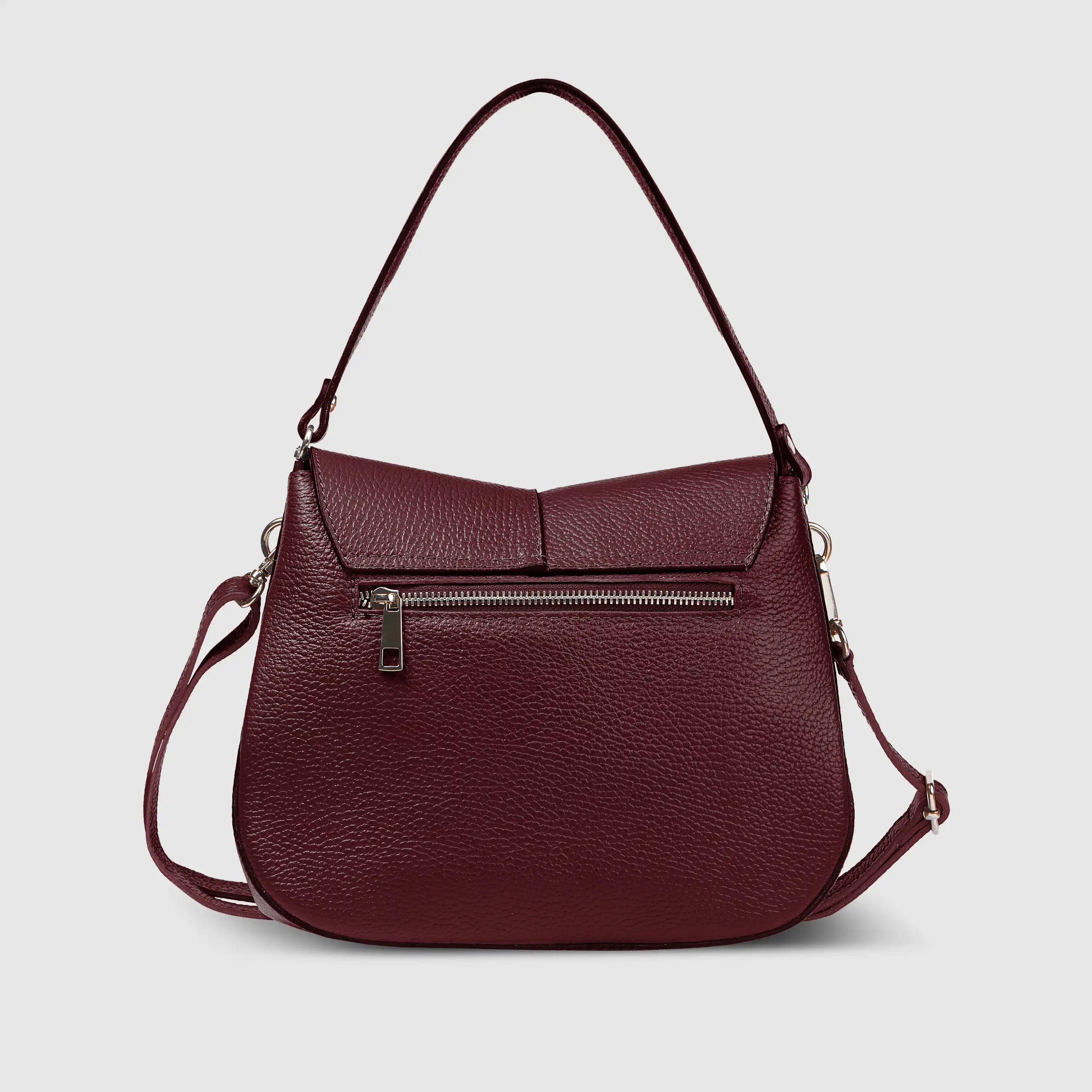 Italian Genuine Calf Leather Shoulder Bag 132610