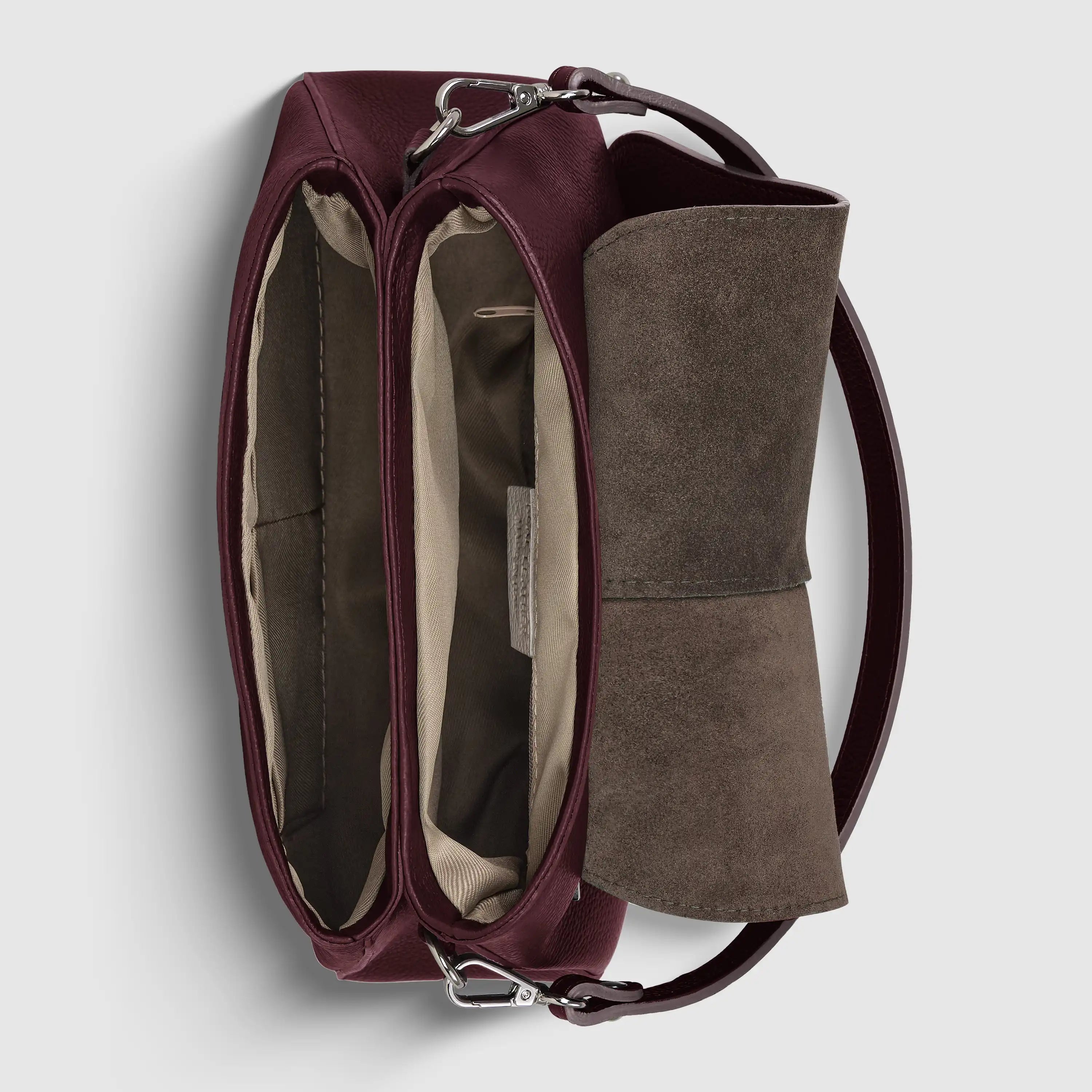 Italian Genuine Calf Leather Shoulder Bag 132610