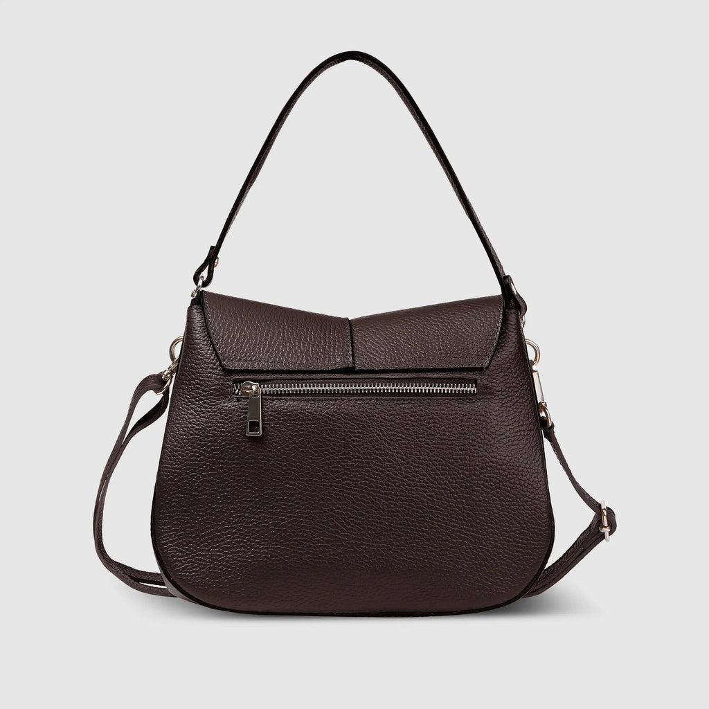 Italian Genuine Calf Leather Shoulder Bag 132610