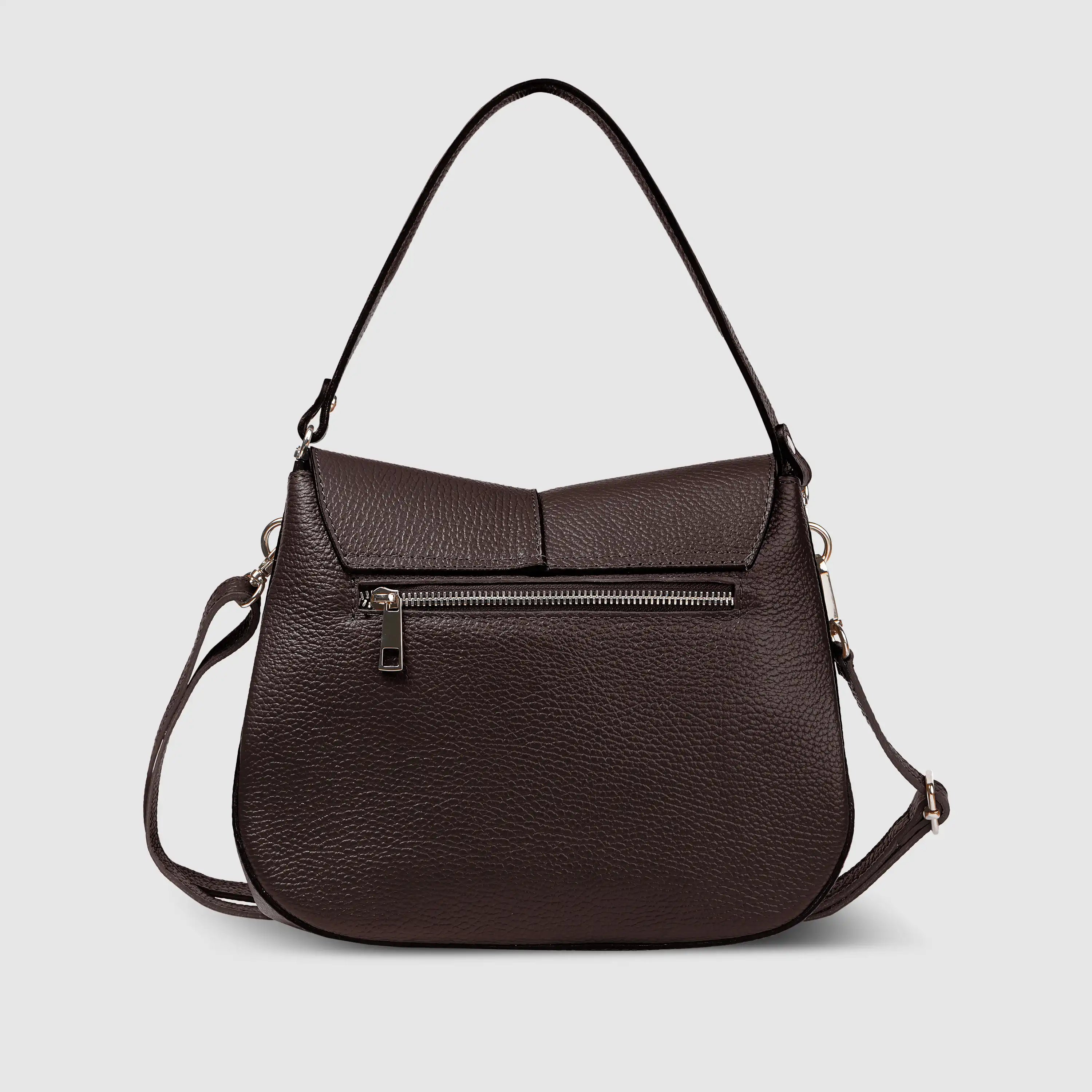 Italian Genuine Calf Leather Shoulder Bag 132610