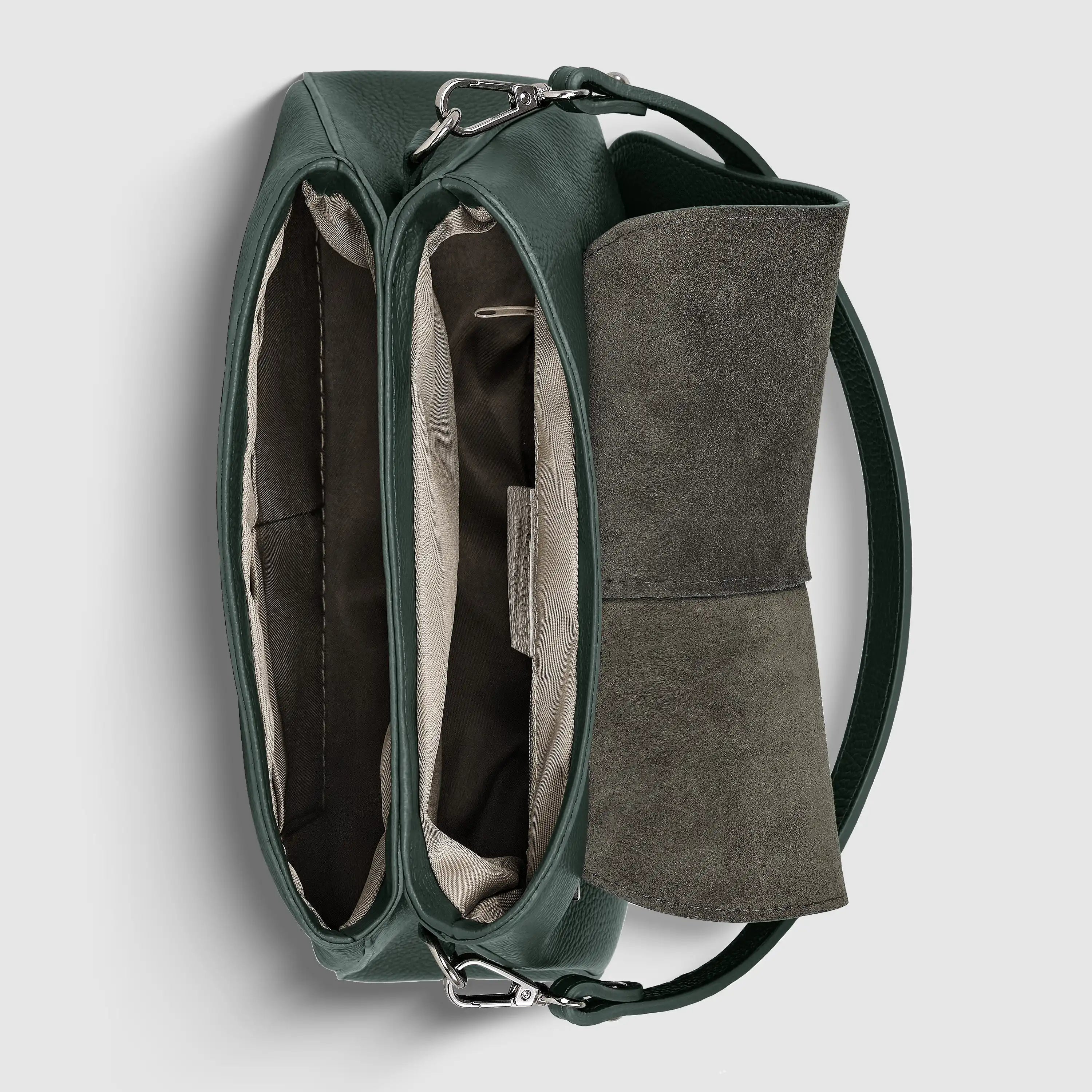 Italian Genuine Calf Leather Shoulder Bag 132610