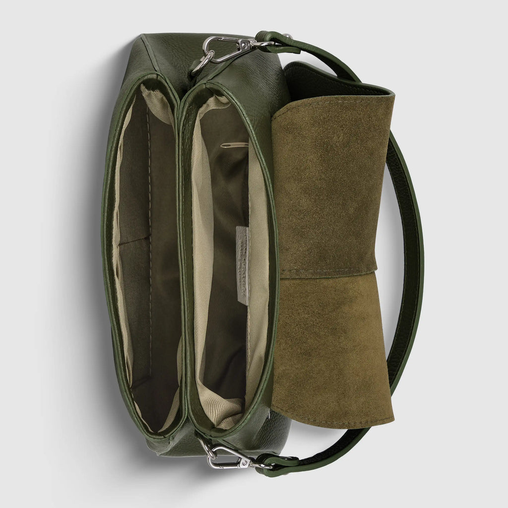 Italian Genuine Calf Leather Shoulder Bag 132610