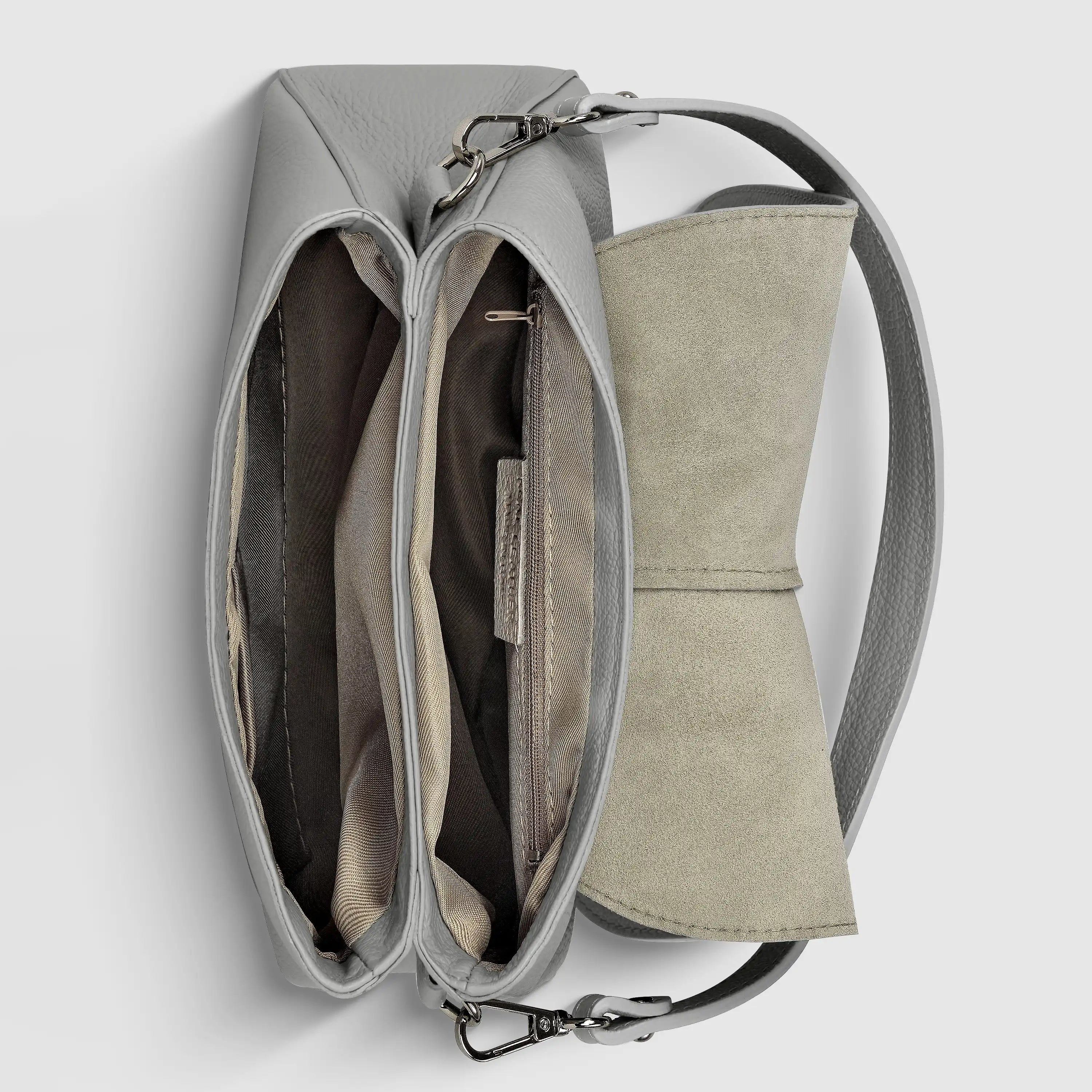 Italian Genuine Calf Leather Shoulder Bag 132610