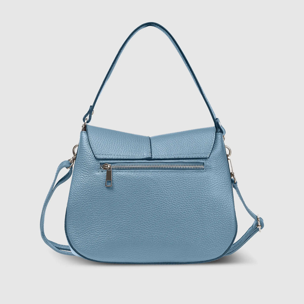 Italian Genuine Calf Leather Shoulder Bag 132610