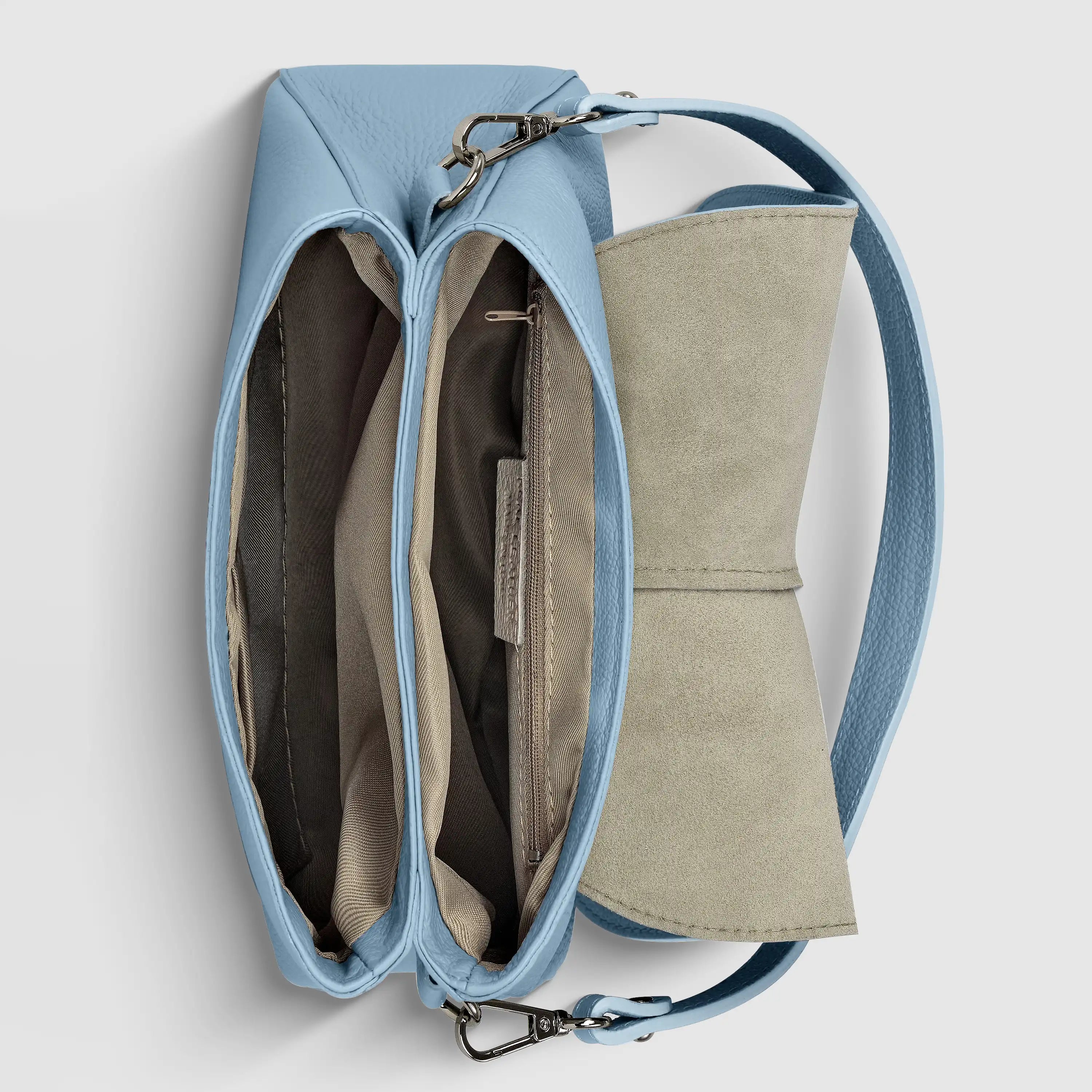 Italian Genuine Calf Leather Shoulder Bag 132610
