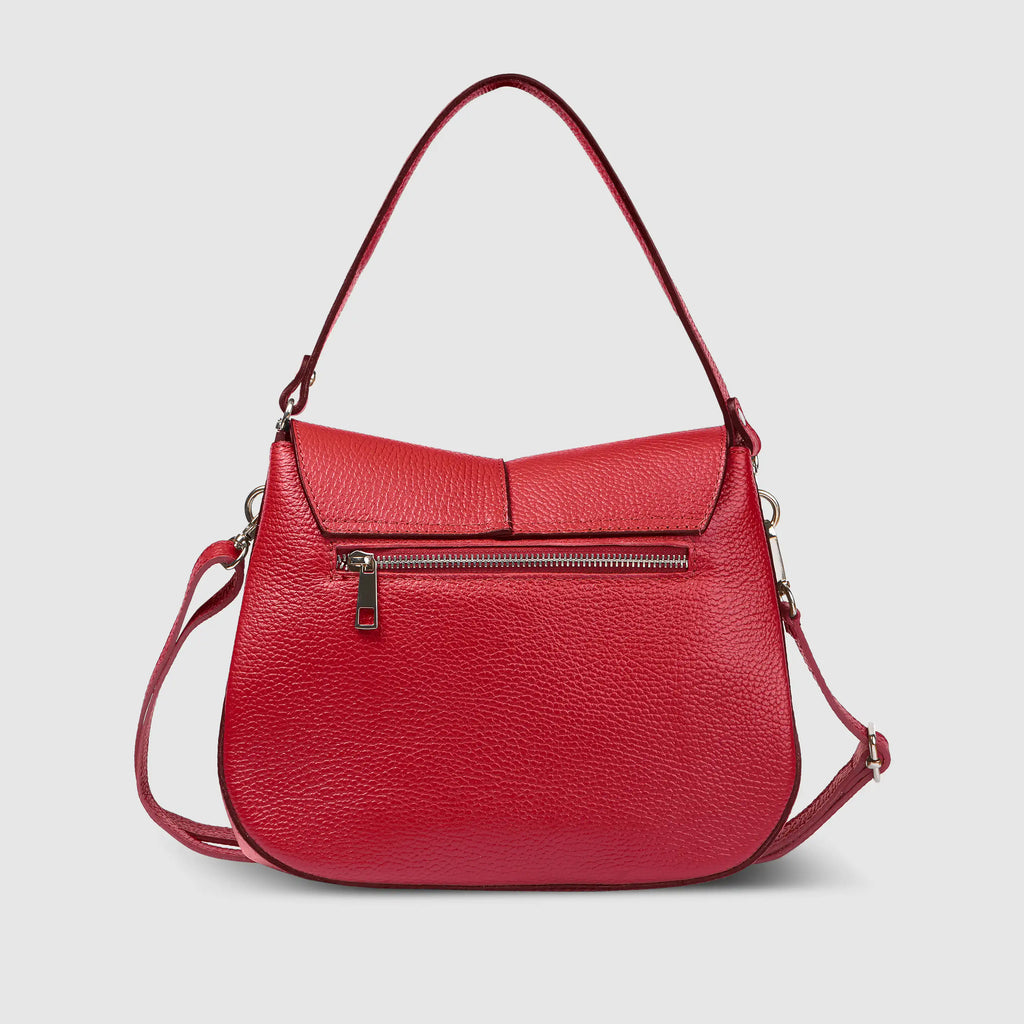 Italian Genuine Calf Leather Shoulder Bag 132610