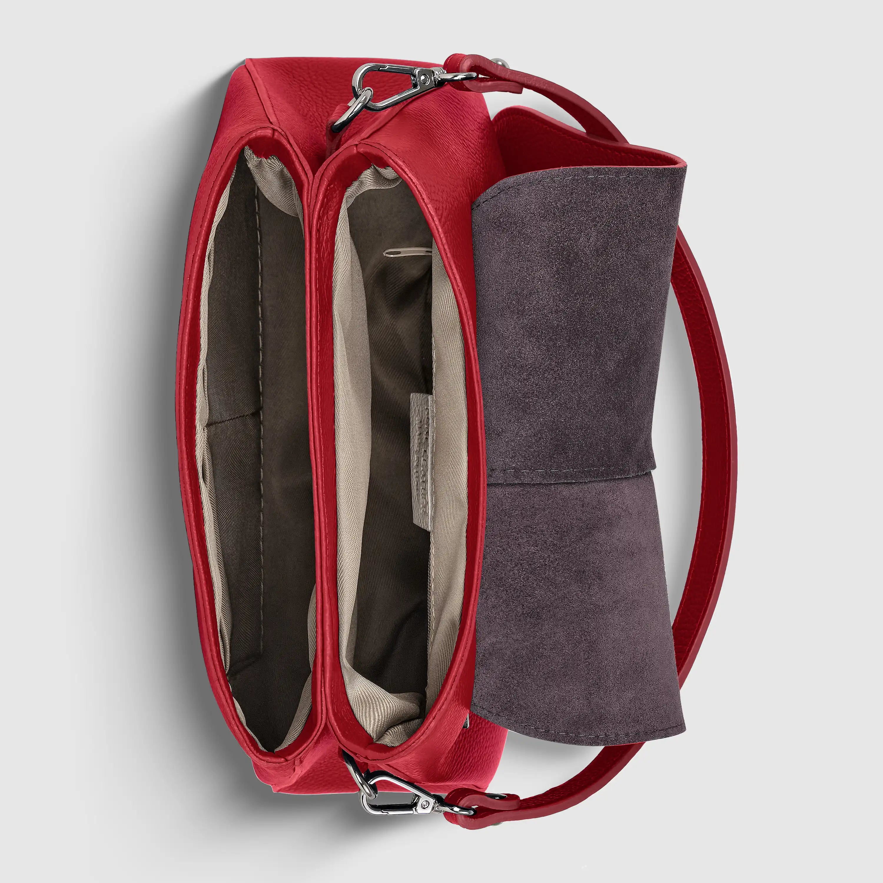 Italian Genuine Calf Leather Shoulder Bag 132610