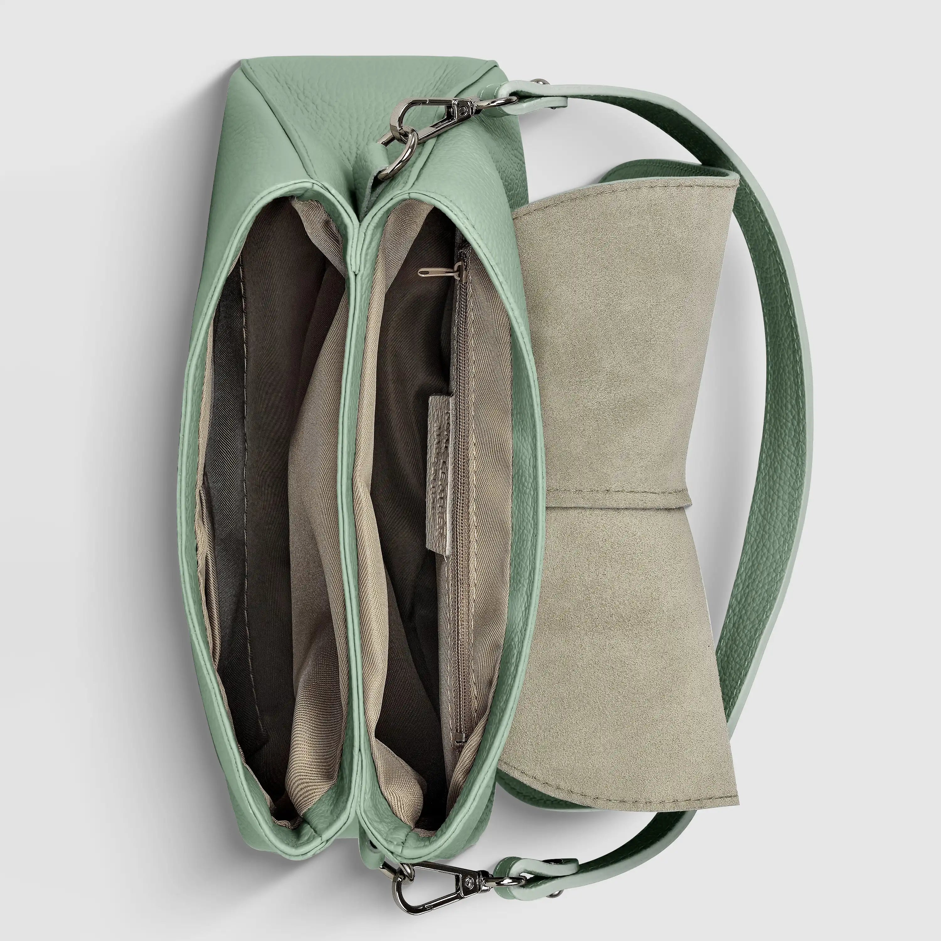 Italian Genuine Calf Leather Shoulder Bag 132610