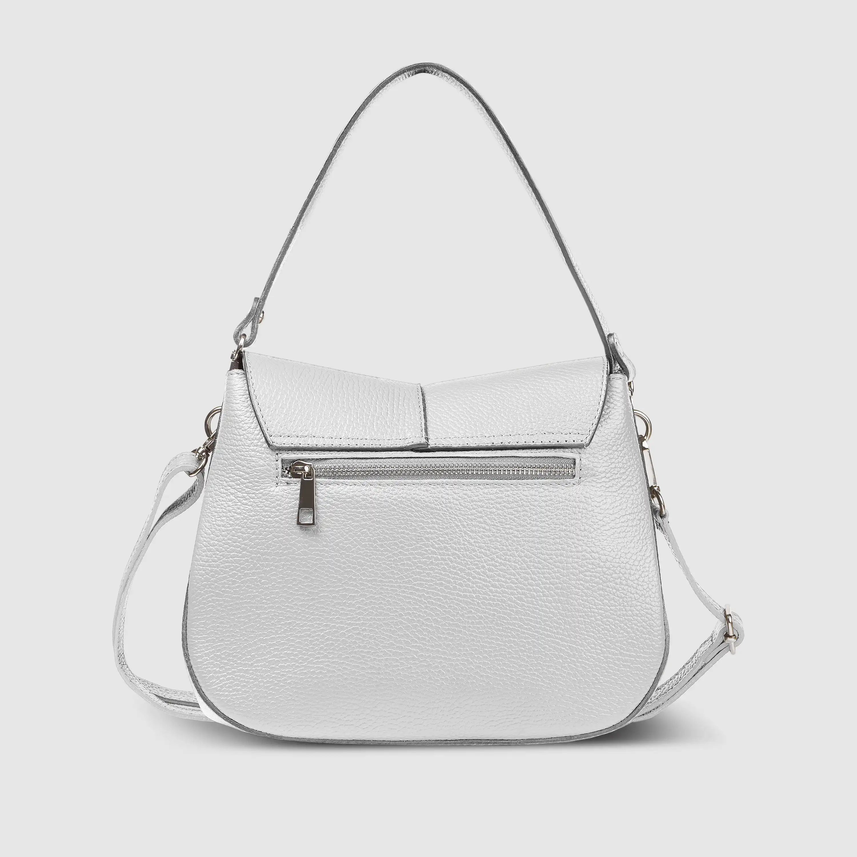 Italian Genuine Calf Leather Shoulder Bag 132610