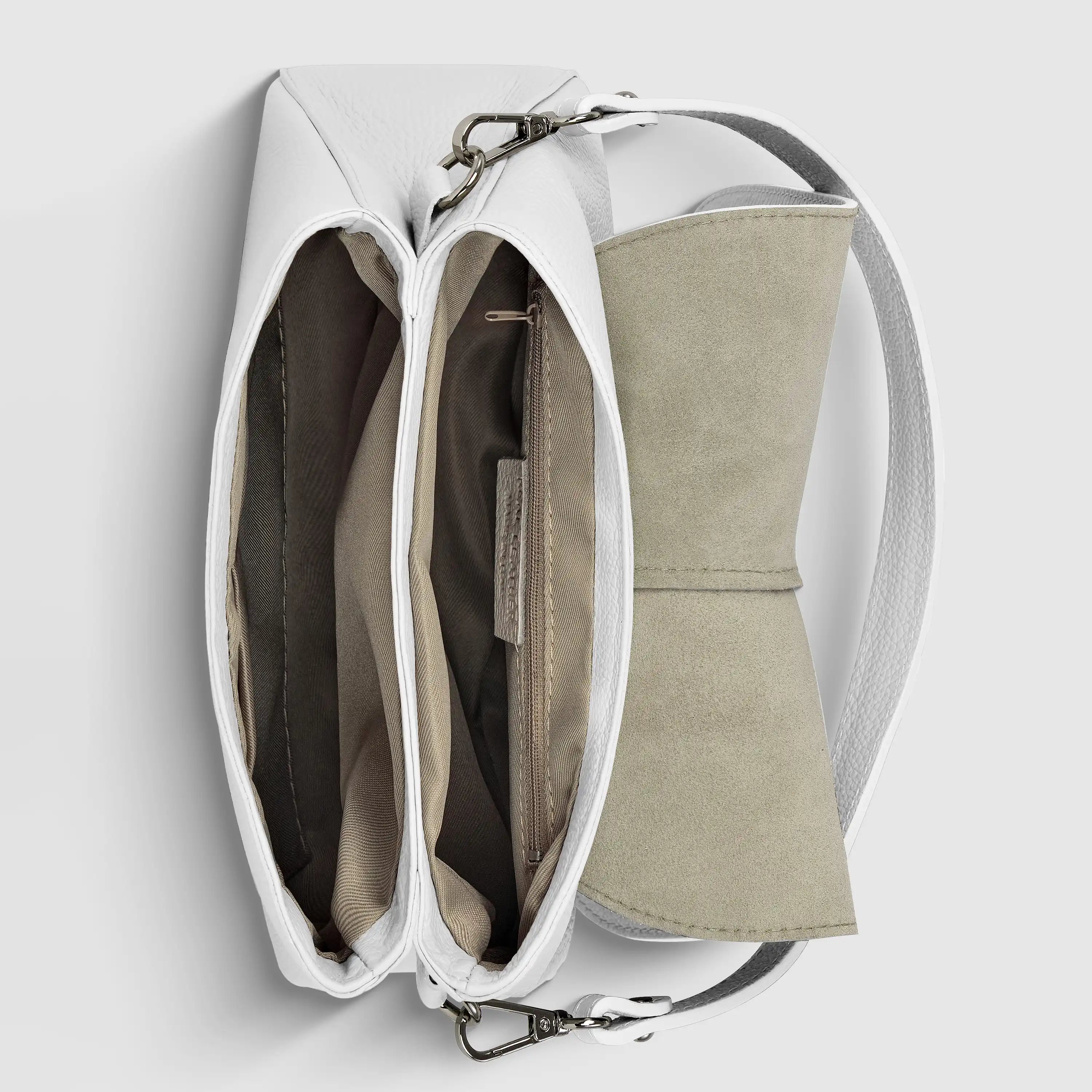 Italian Genuine Calf Leather Shoulder Bag 132610
