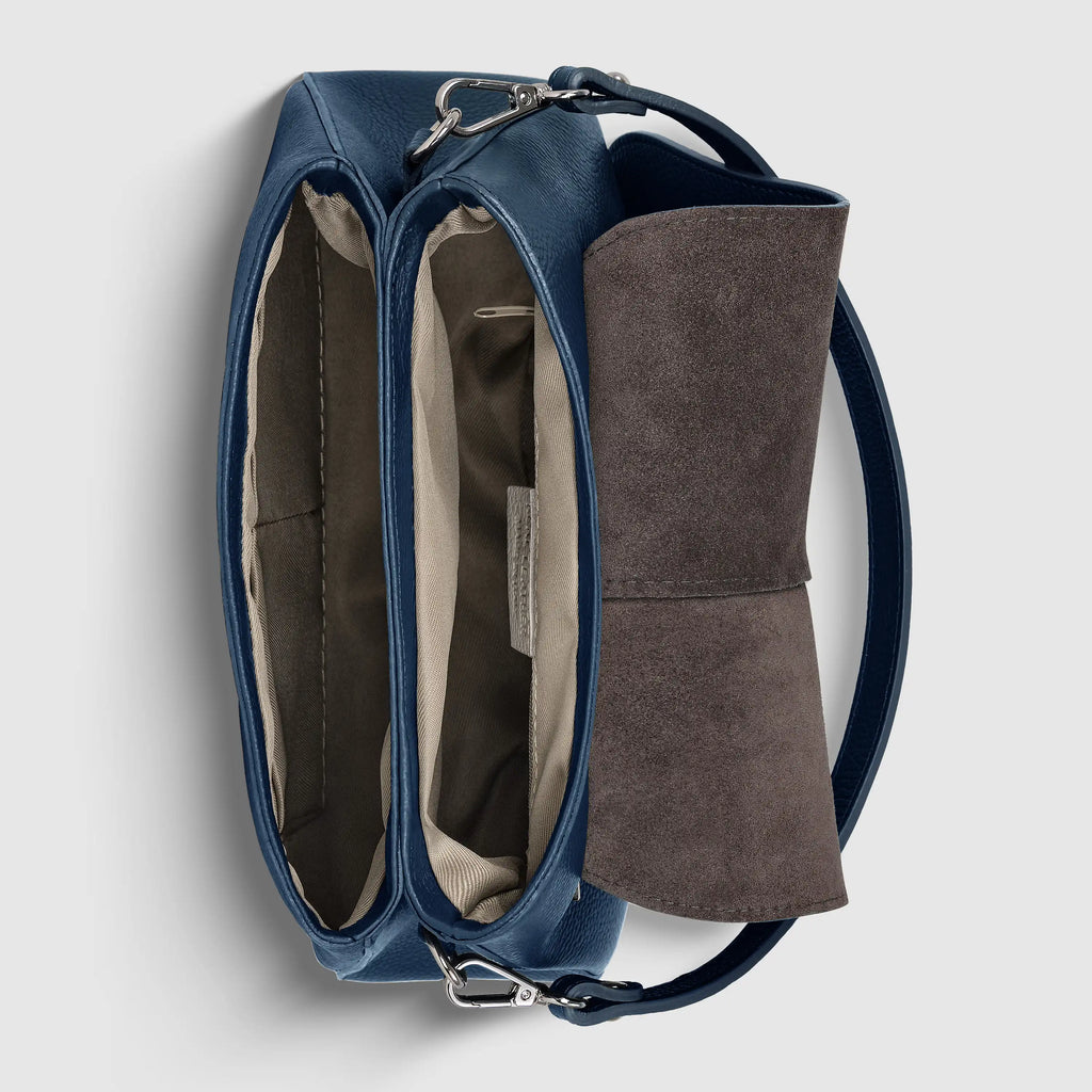 Italian Genuine Calf Leather Shoulder Bag 132610