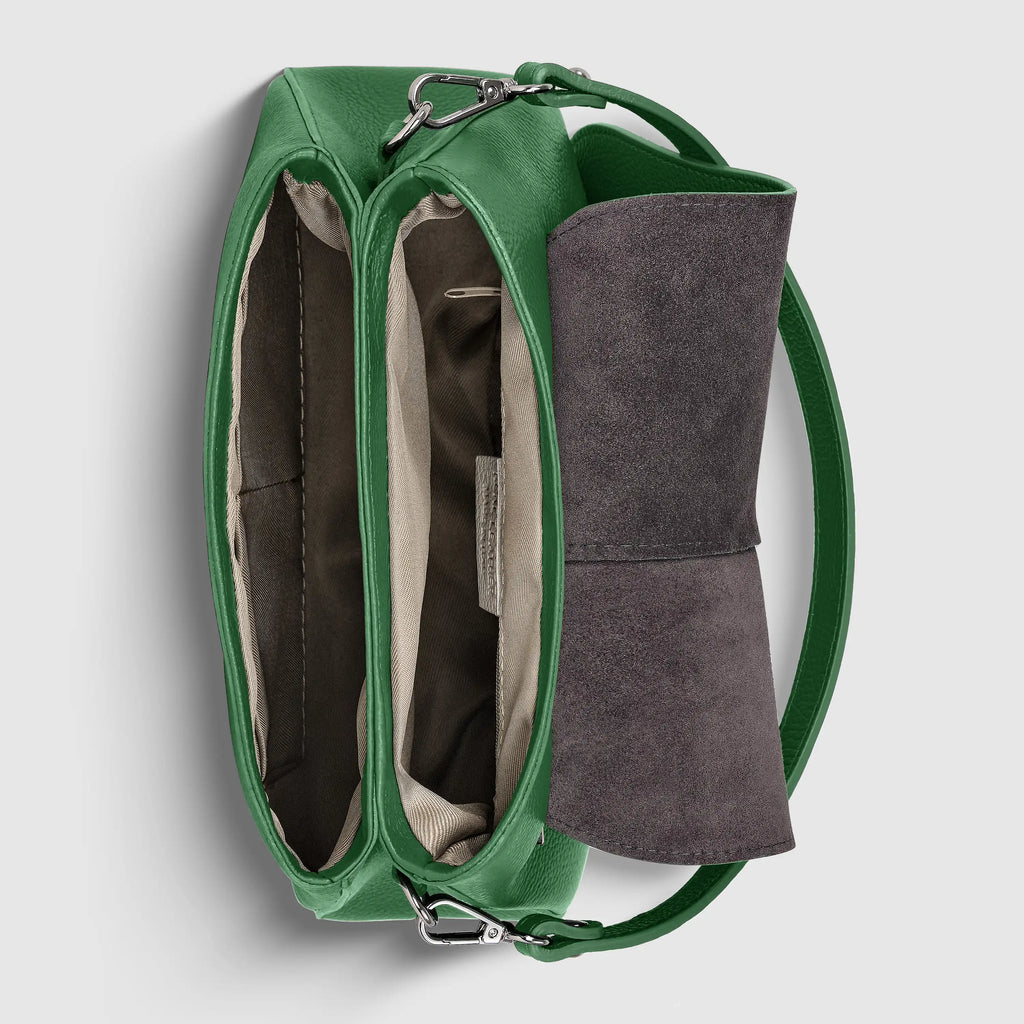 Italian Genuine Calf Leather Shoulder Bag 132610