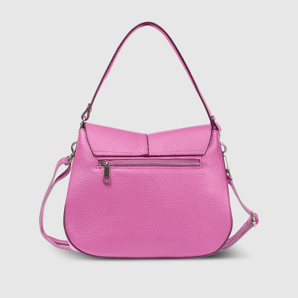 Italian Genuine Calf Leather Shoulder Bag 132610