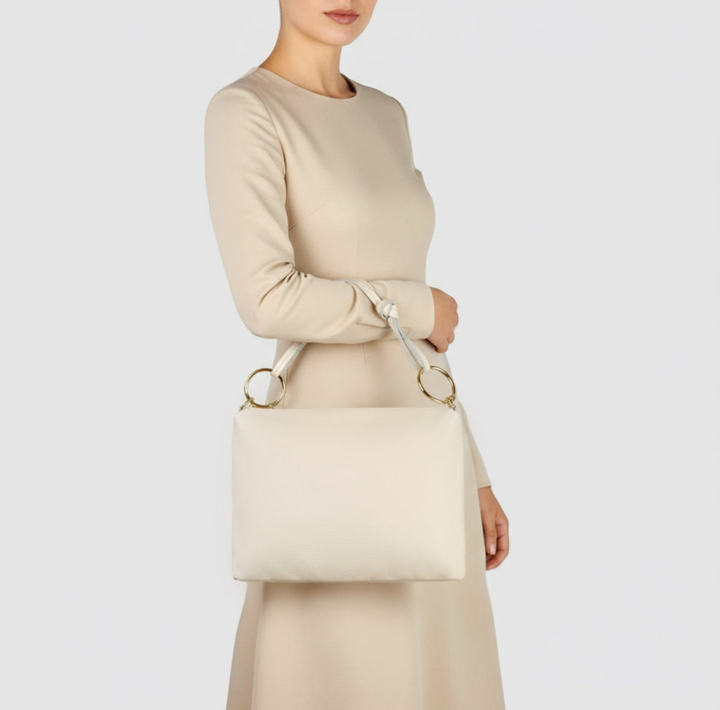 Italian Genuine Calf Leather Shoulder Bag 171551