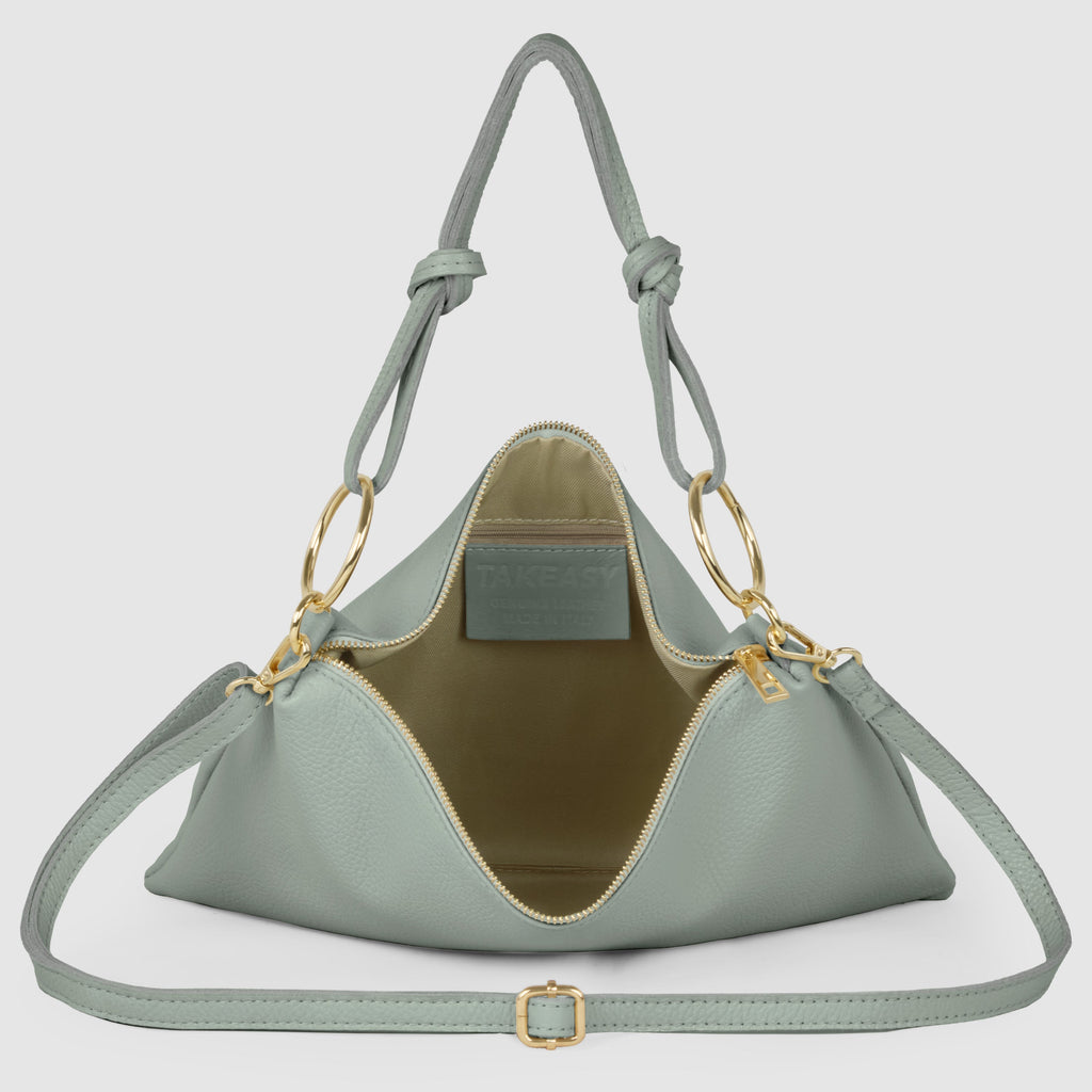 Italian Genuine Calf Leather Shoulder Bag 171551
