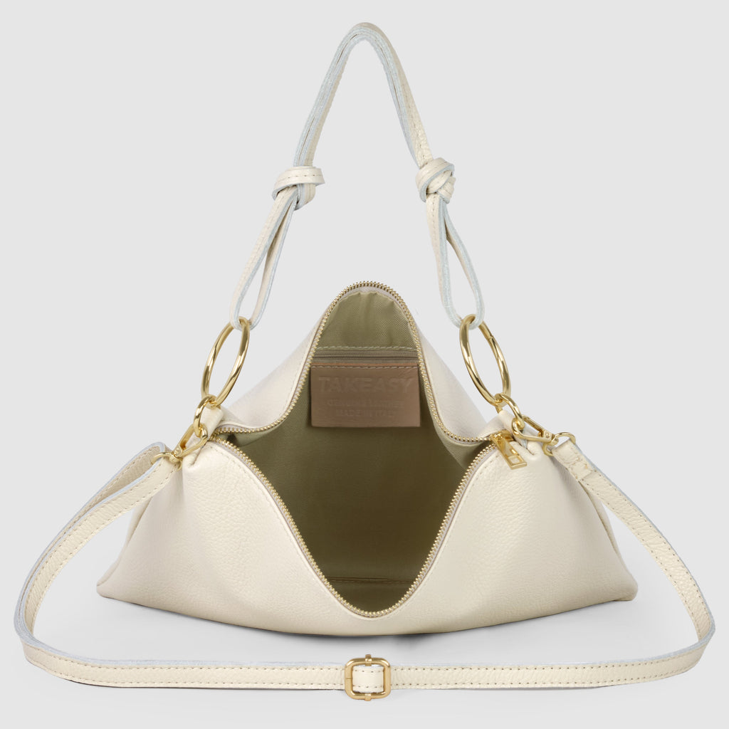 Italian Genuine Calf Leather Shoulder Bag 171551