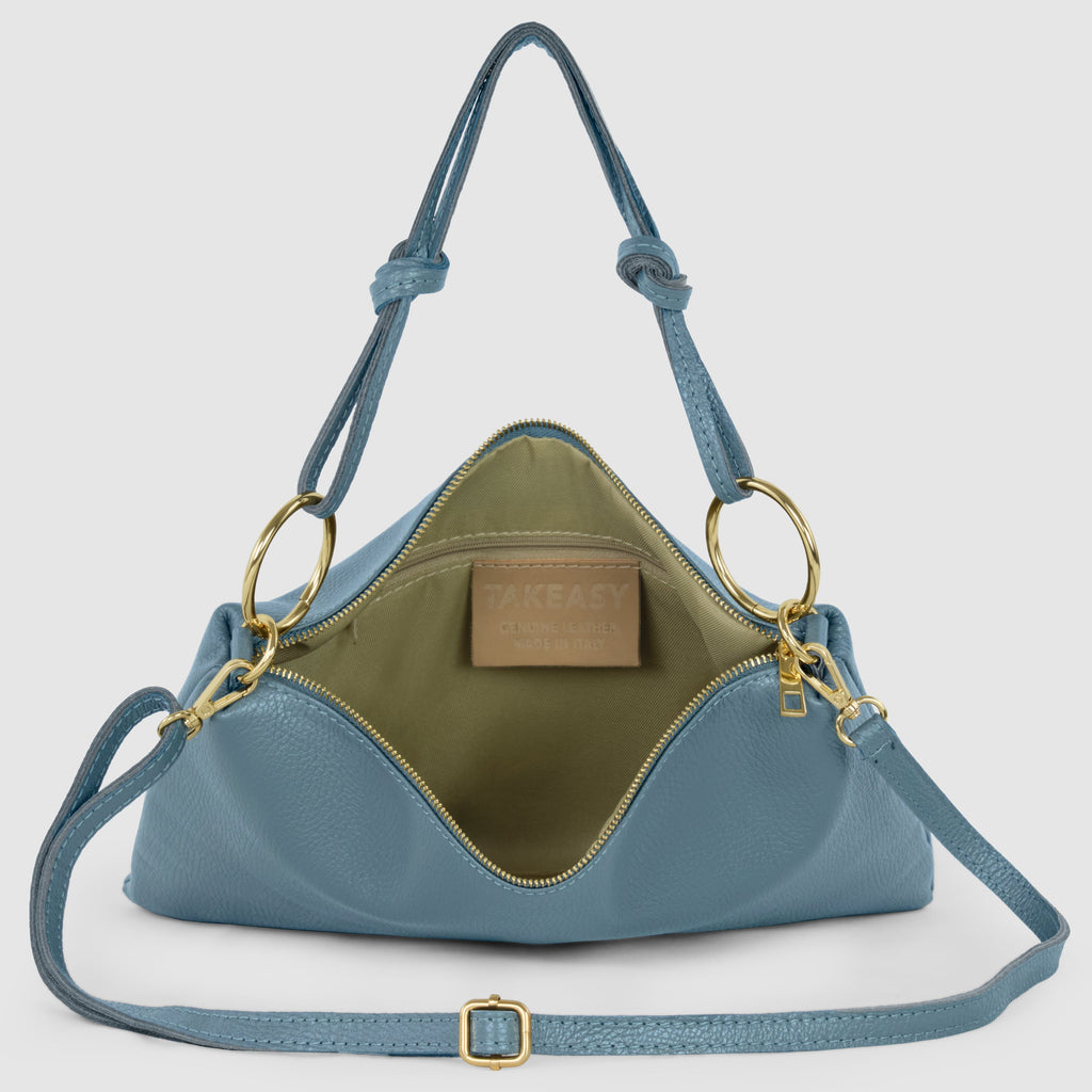 Italian Genuine Calf Leather Shoulder Bag 171551