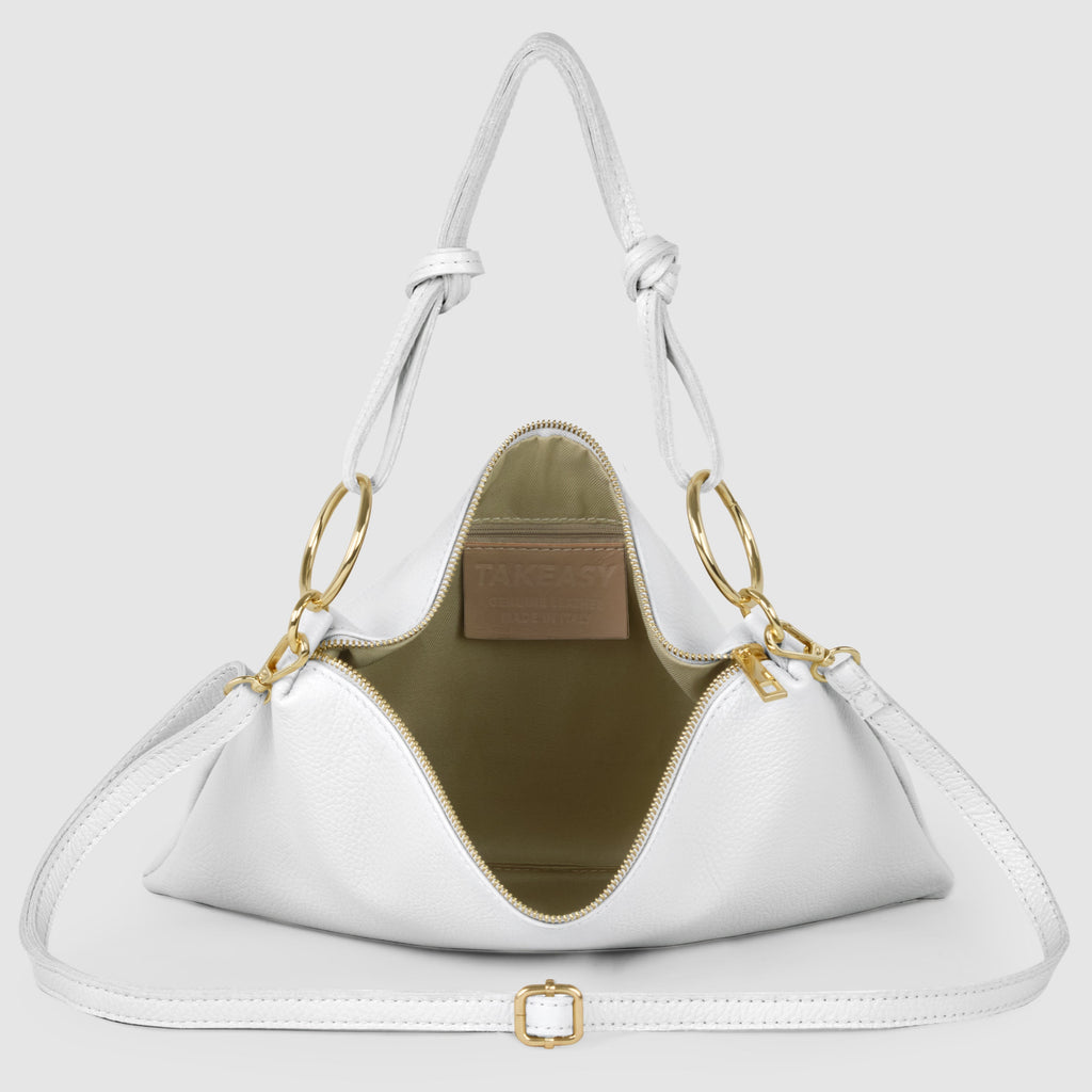 Italian Genuine Calf Leather Shoulder Bag 171551