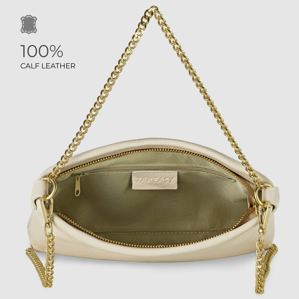 Italian Genuine Calf Leather Crossbody Bag 101315