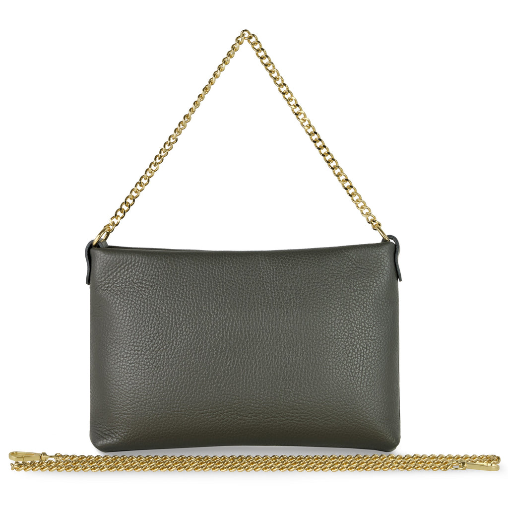 Italian Genuine Calf Leather Crossbody Bag 101315