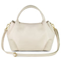 Italian Genuine Calf Leather Top-Handle Bag 322055