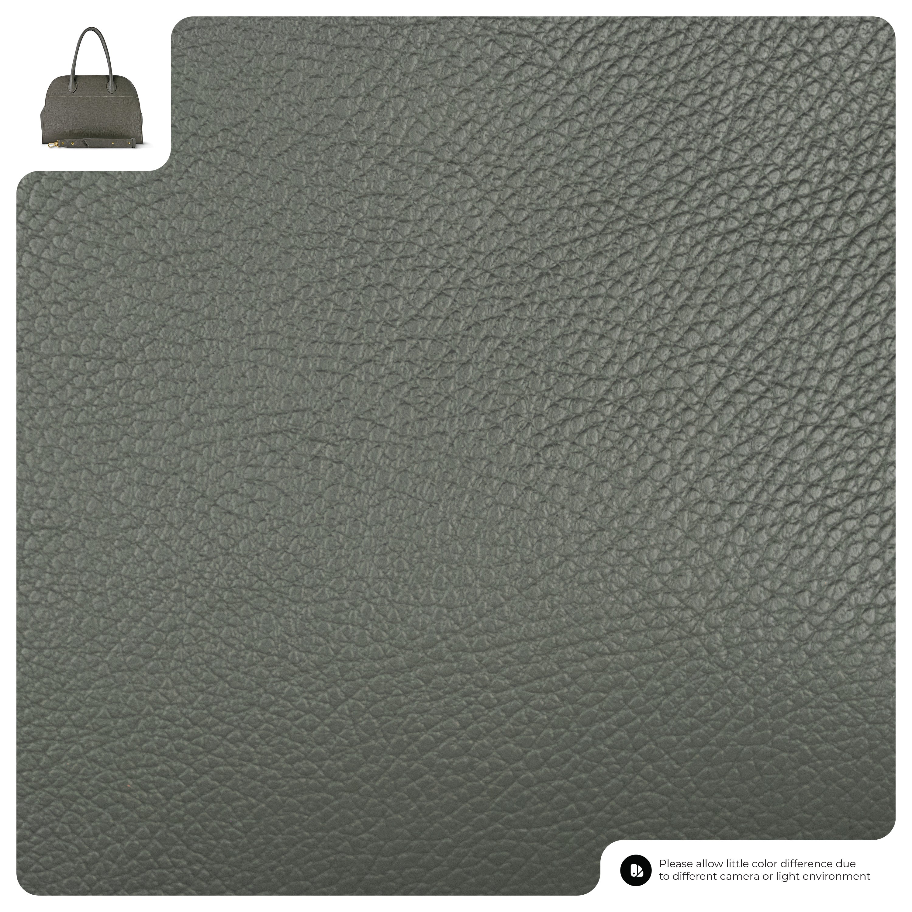 Italian Genuine Calf Leather Top-Handle Bag 413912
