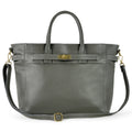 Italian Genuine Calf Leather Top-Handle Bag 233233