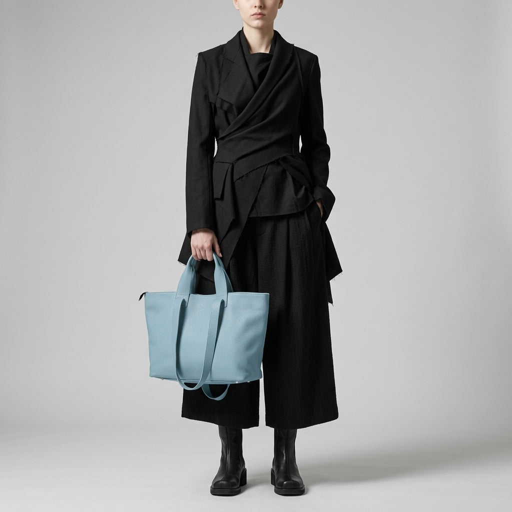 Italian Genuine Calf Leather Tote Bag 122500