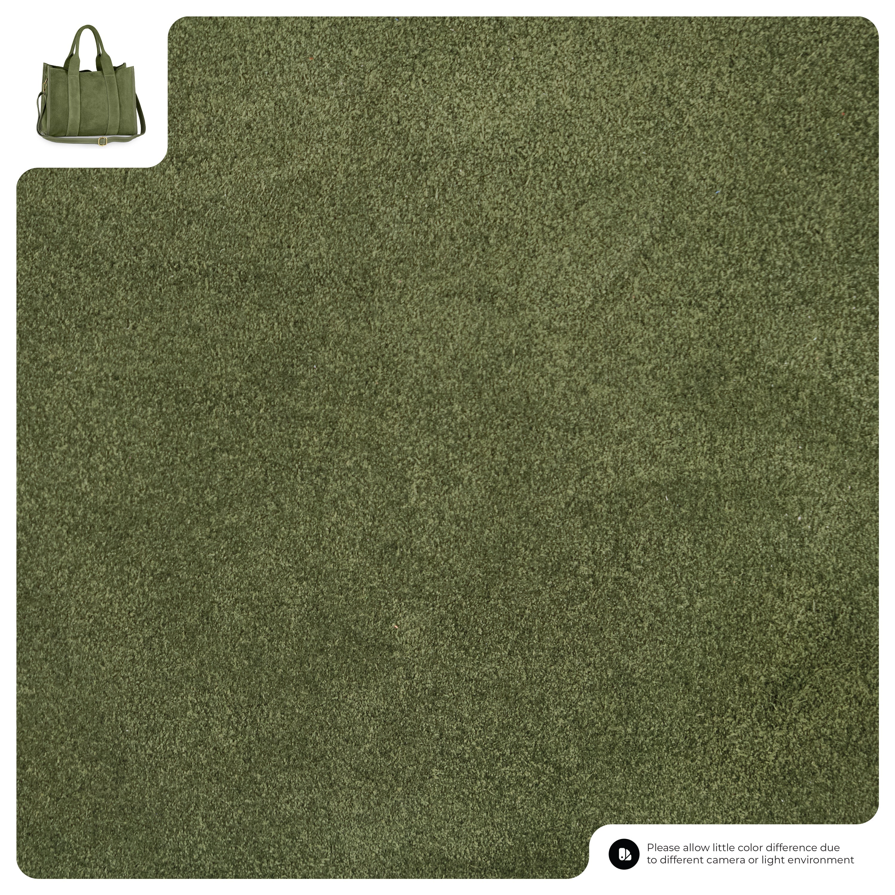 Italian Genuine Suede Tote Bag 282611