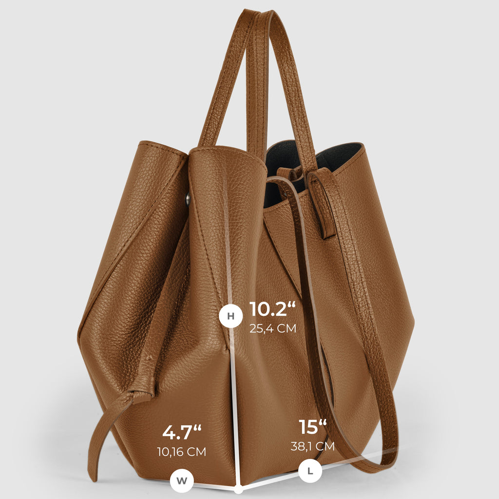 Italian Genuine Calf Leather Tote Bag 312912