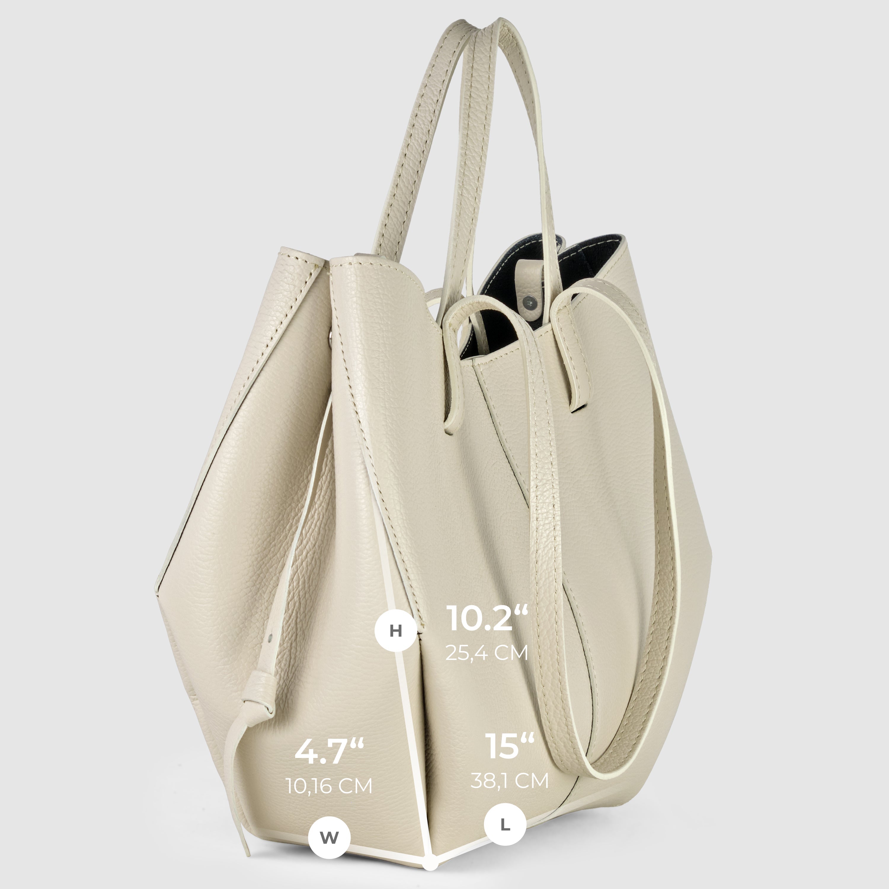 Italian Genuine Calf Leather Tote Bag 312912