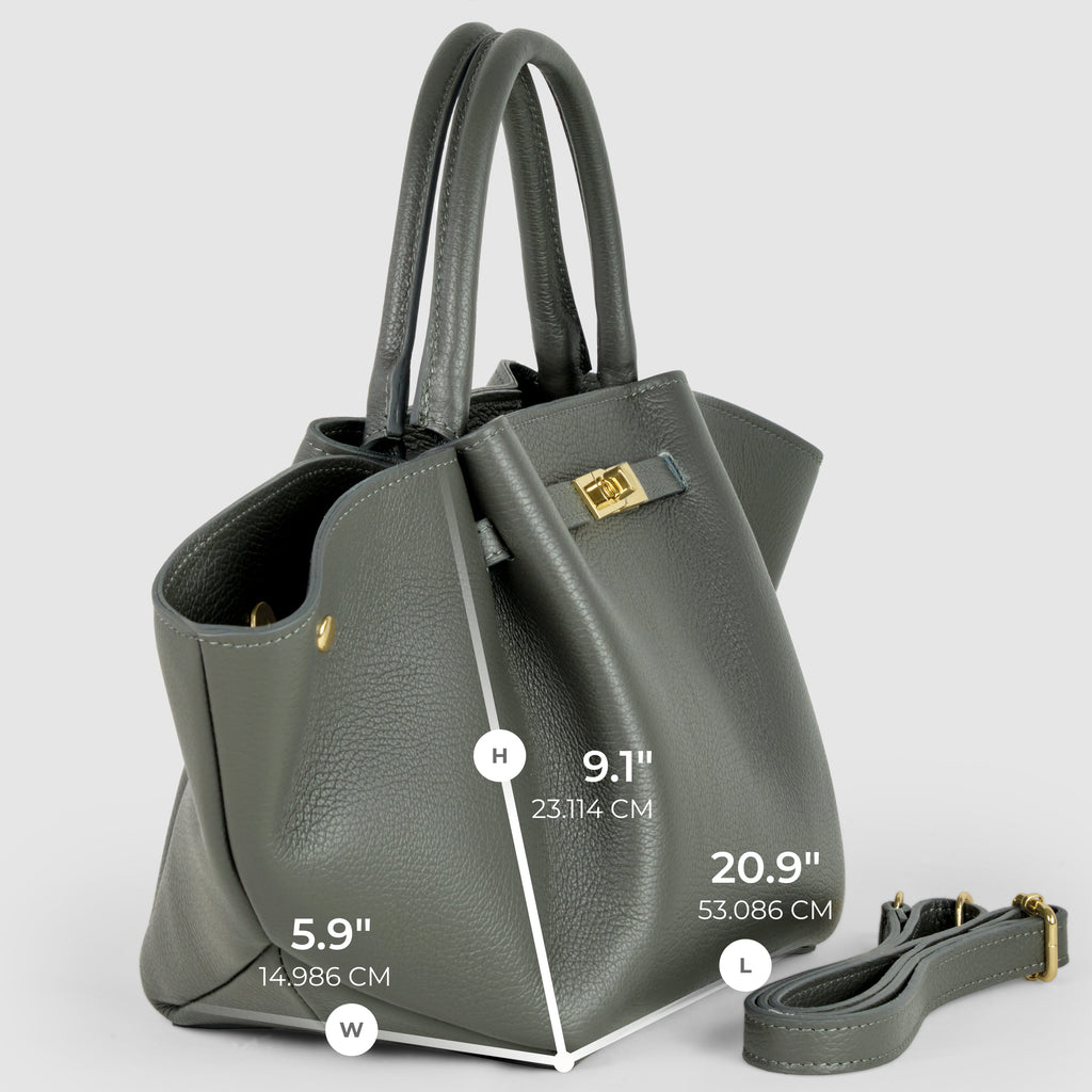 Italian Genuine Calf Leather Tote Bag 312913