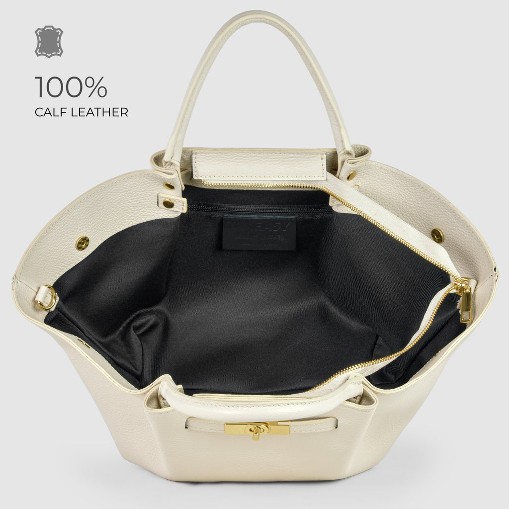 Italian Genuine Calf Leather Tote Bag 312913