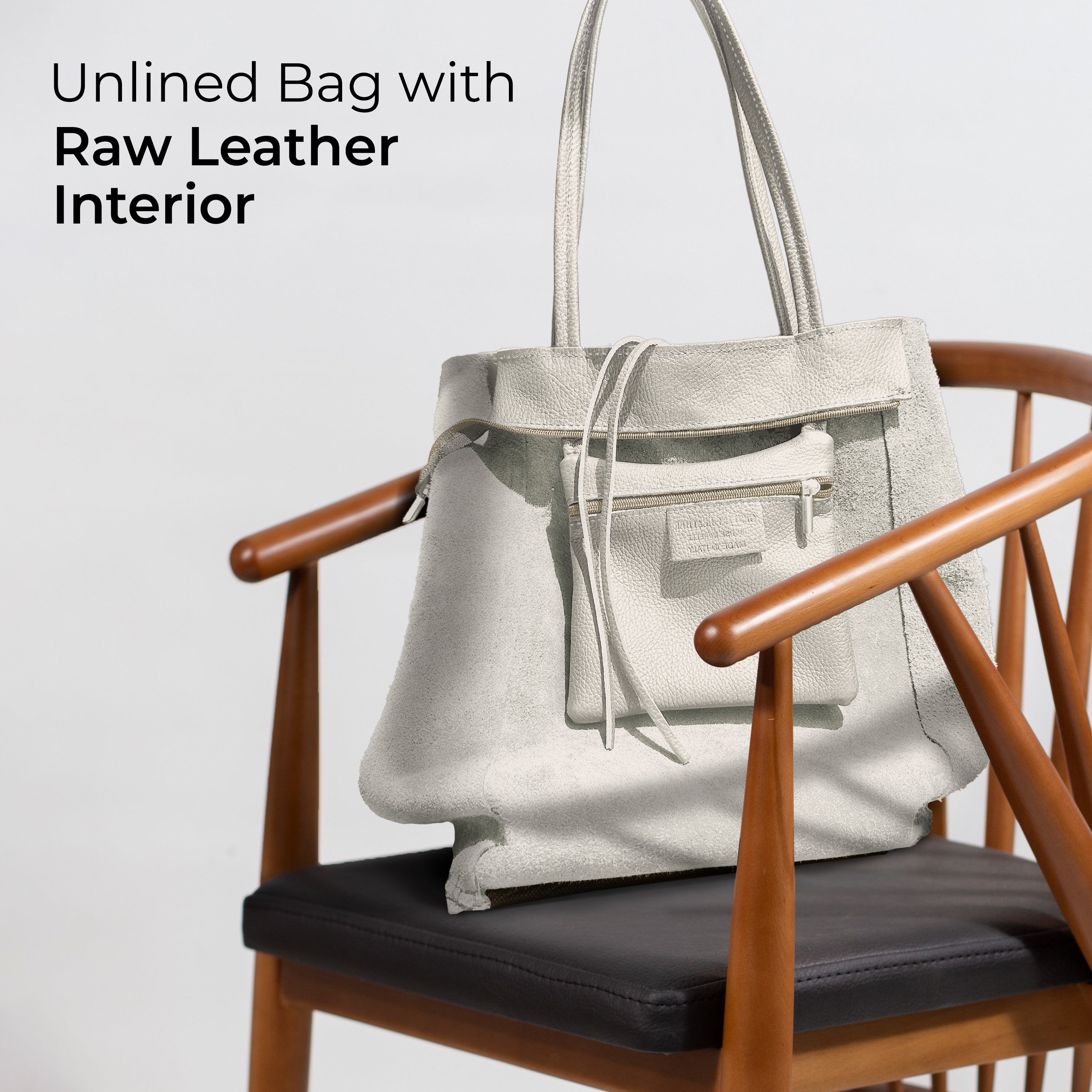 Italian Genuine Calf Leather Tote Bag 201718
