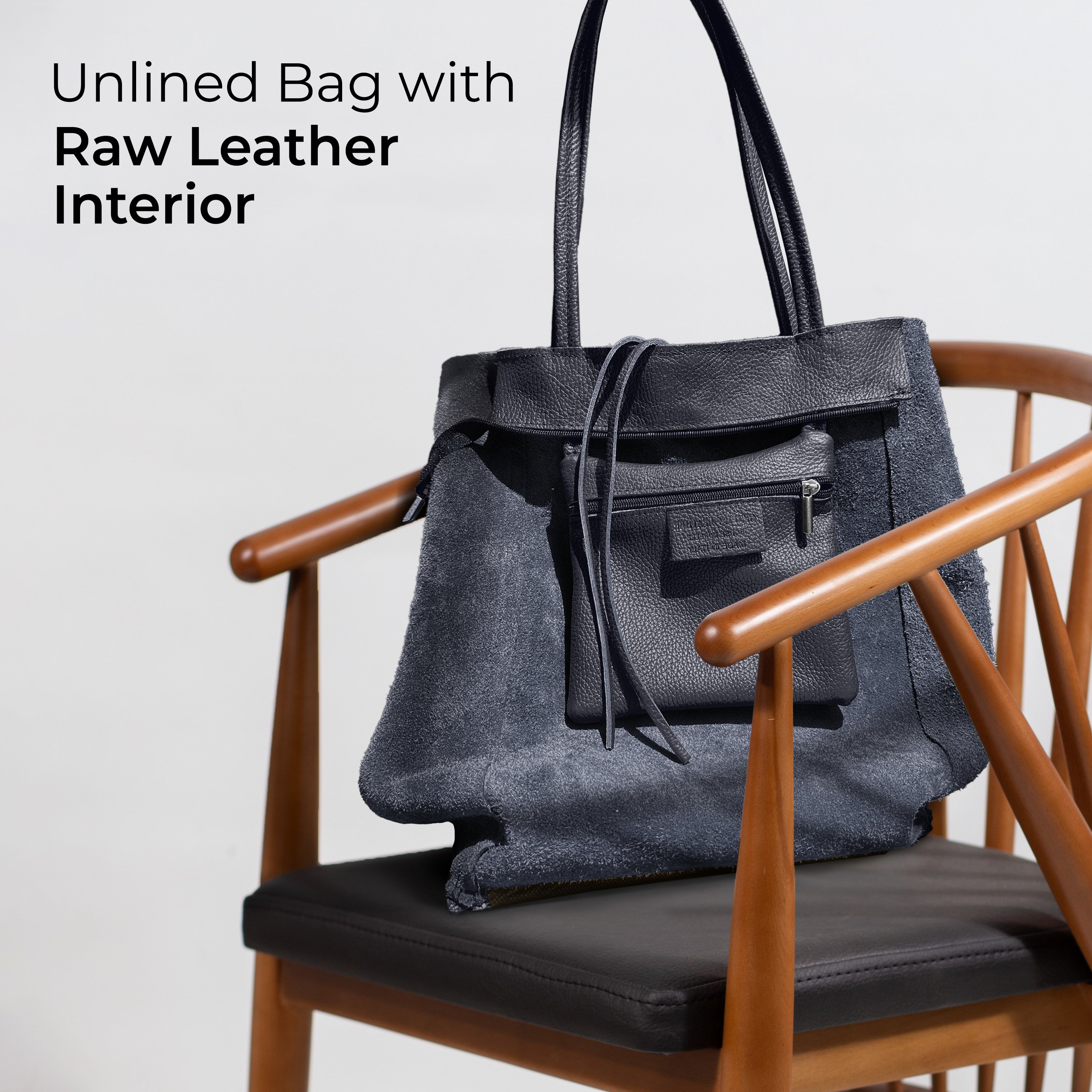 Italian Genuine Calf Leather Tote Bag 201718