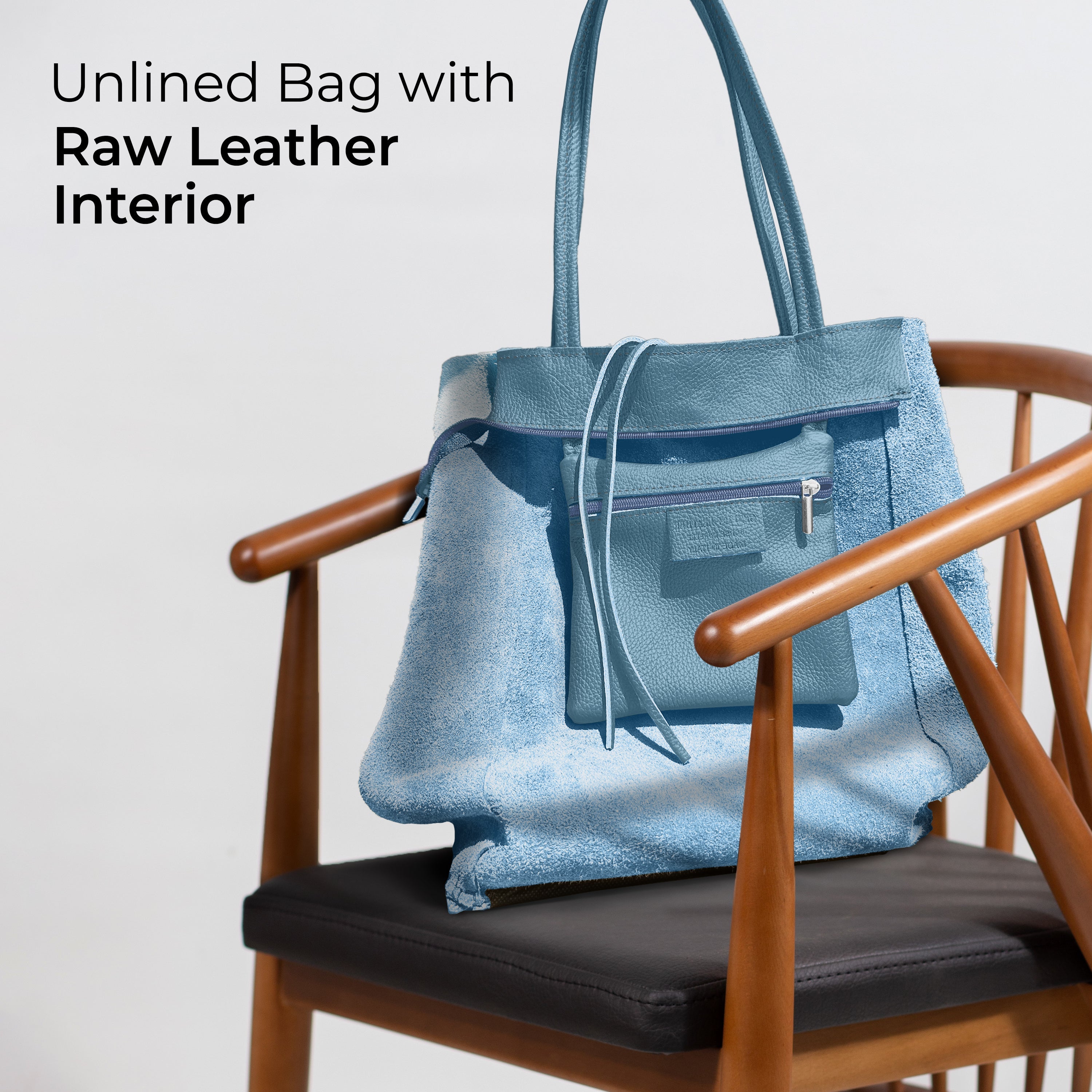 Italian Genuine Calf Leather Tote Bag 201718