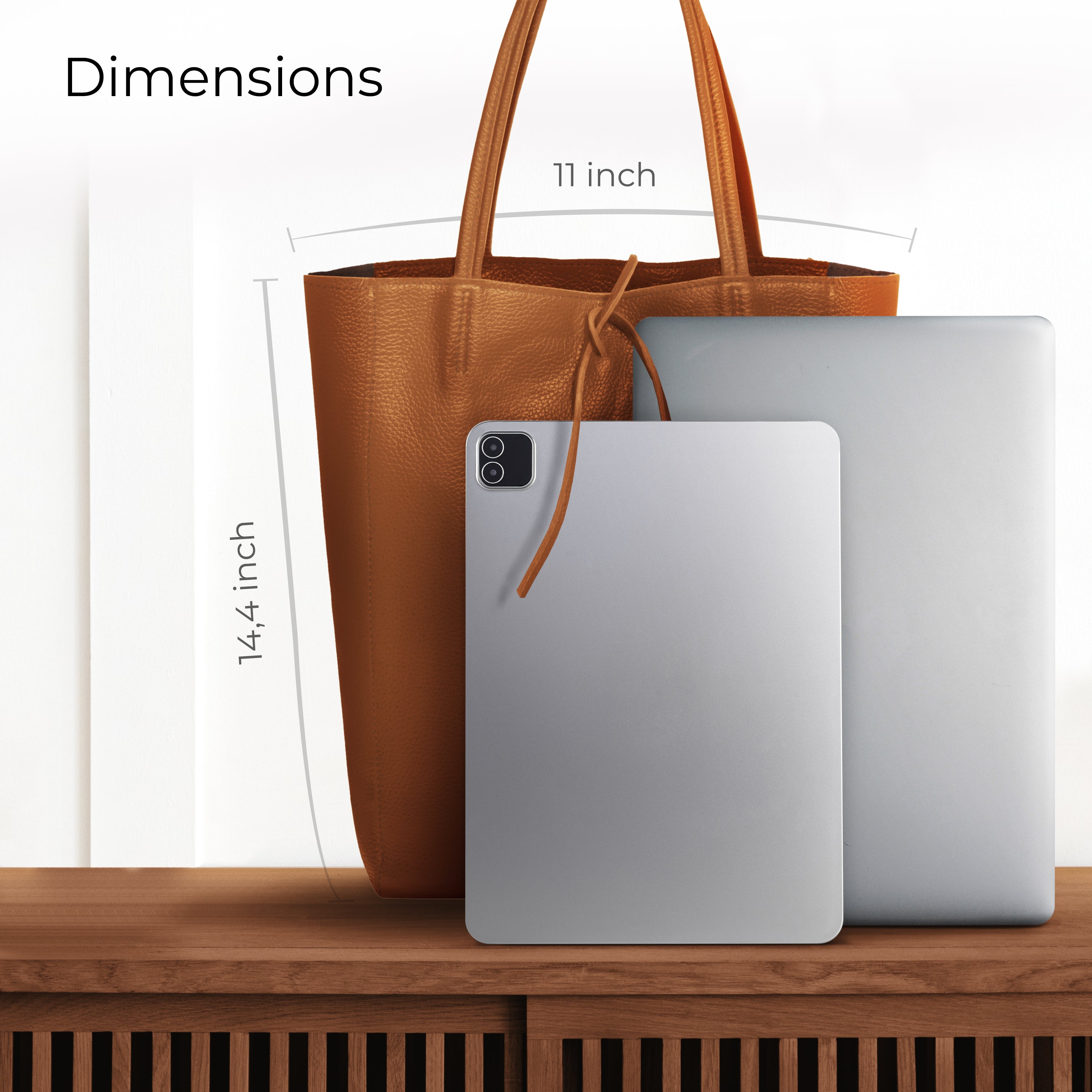 Italian Genuine Calf Leather Tote Bag 201718