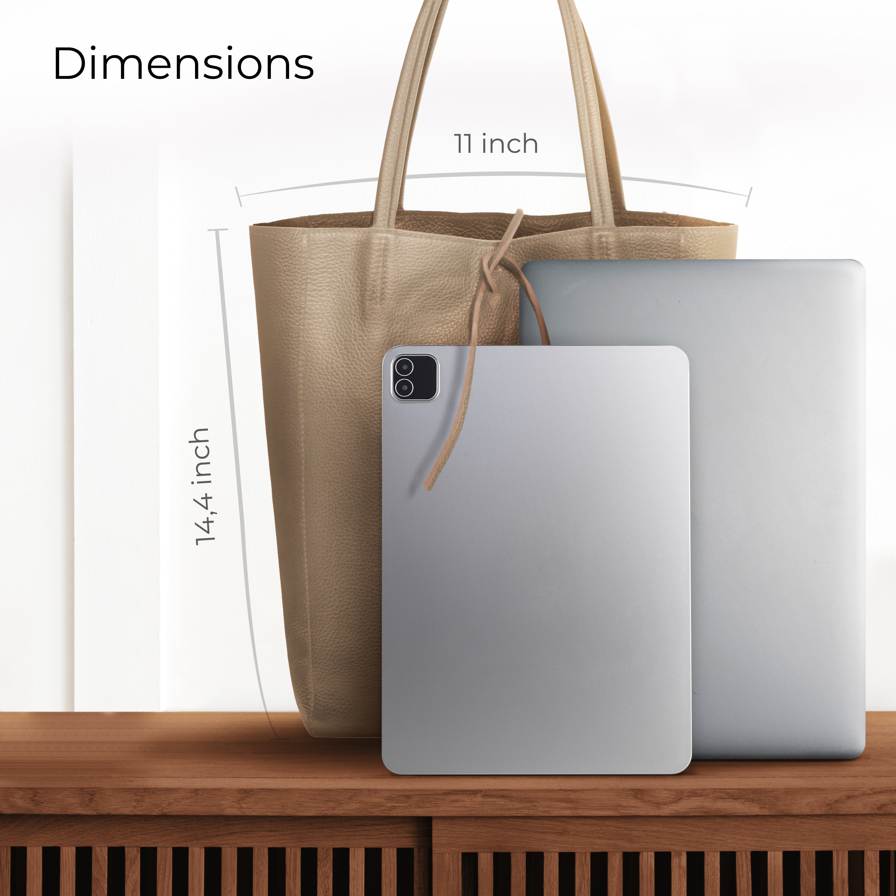 Italian Genuine Calf Leather Tote Bag 201718