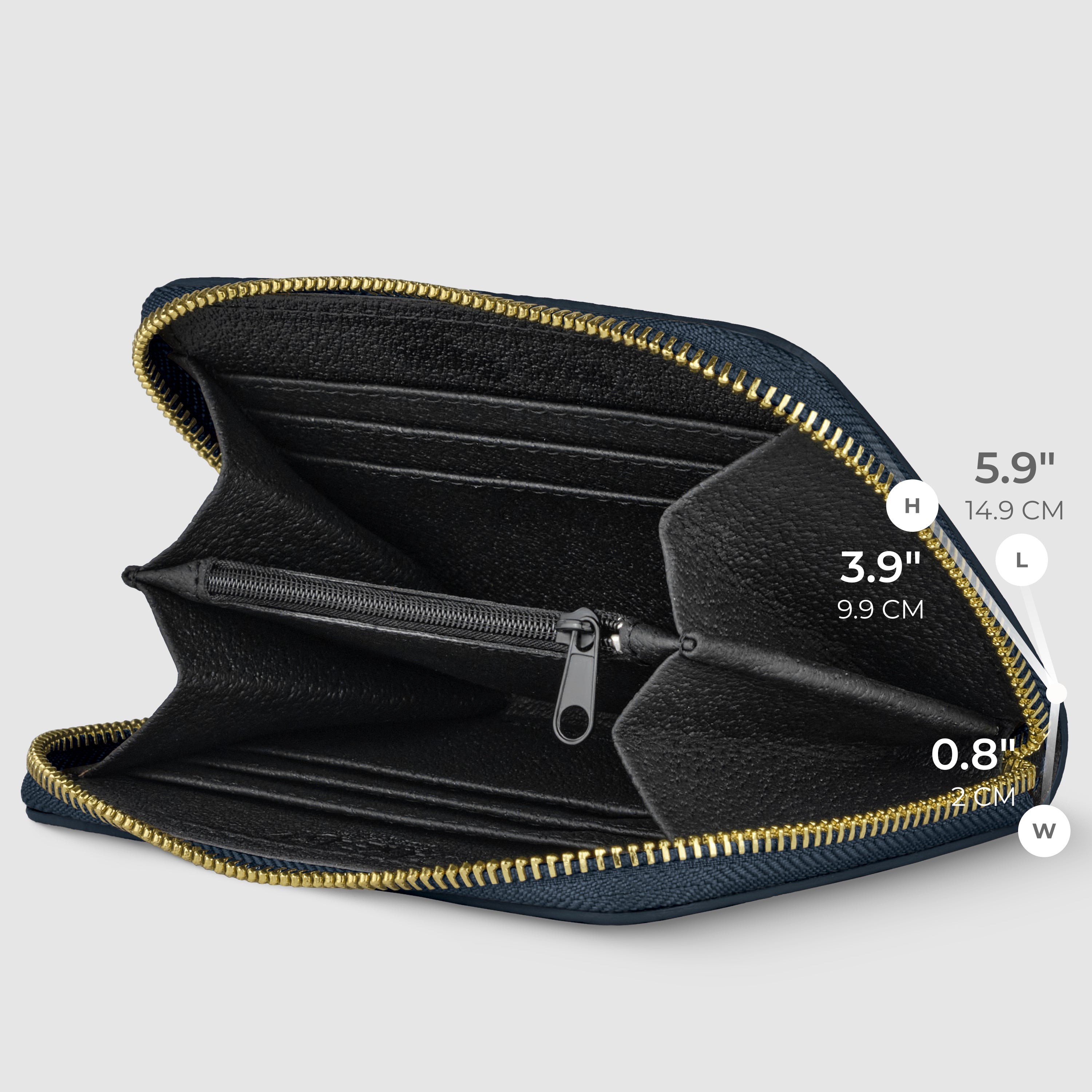 Italian Genuine Calf Leather Wallet 650988