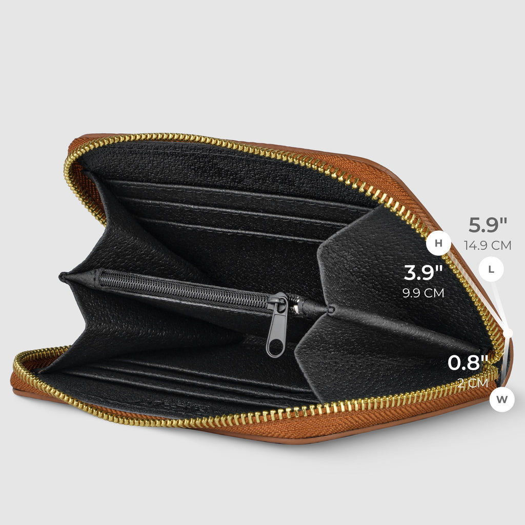 Italian Genuine Calf Leather Wallet 650988