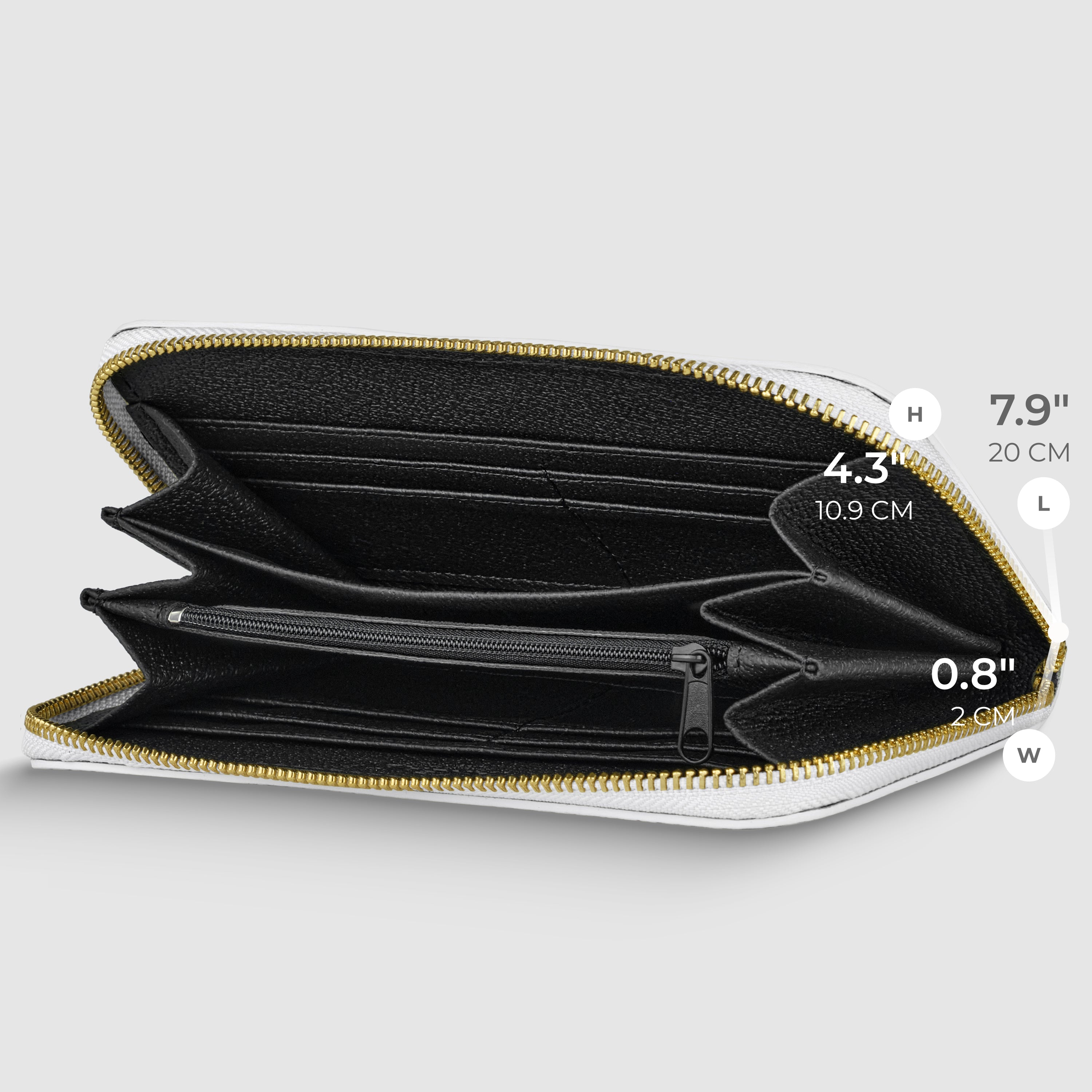 Italian Genuine Calf Leather Wallet 651088