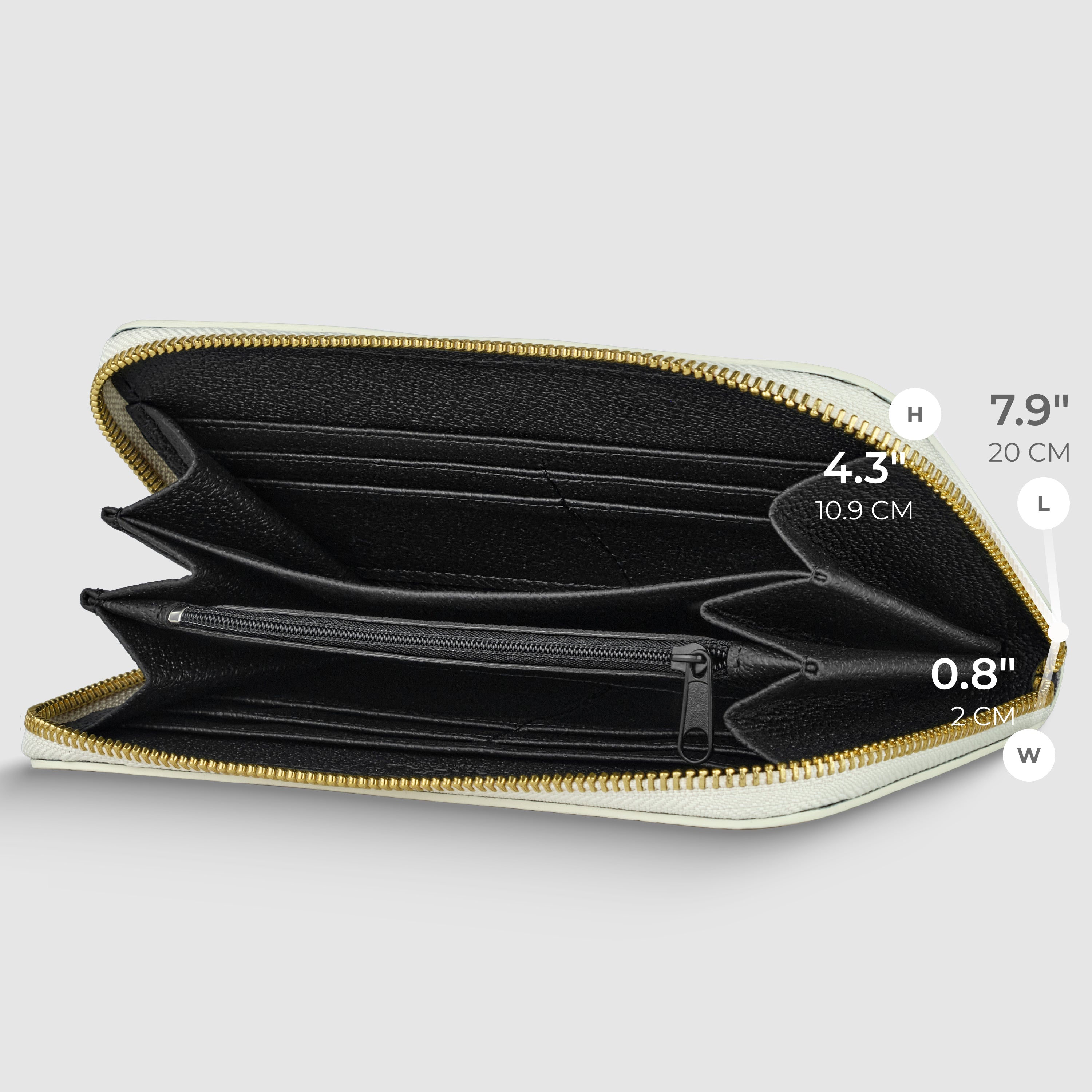 Italian Genuine Calf Leather Wallet 651088