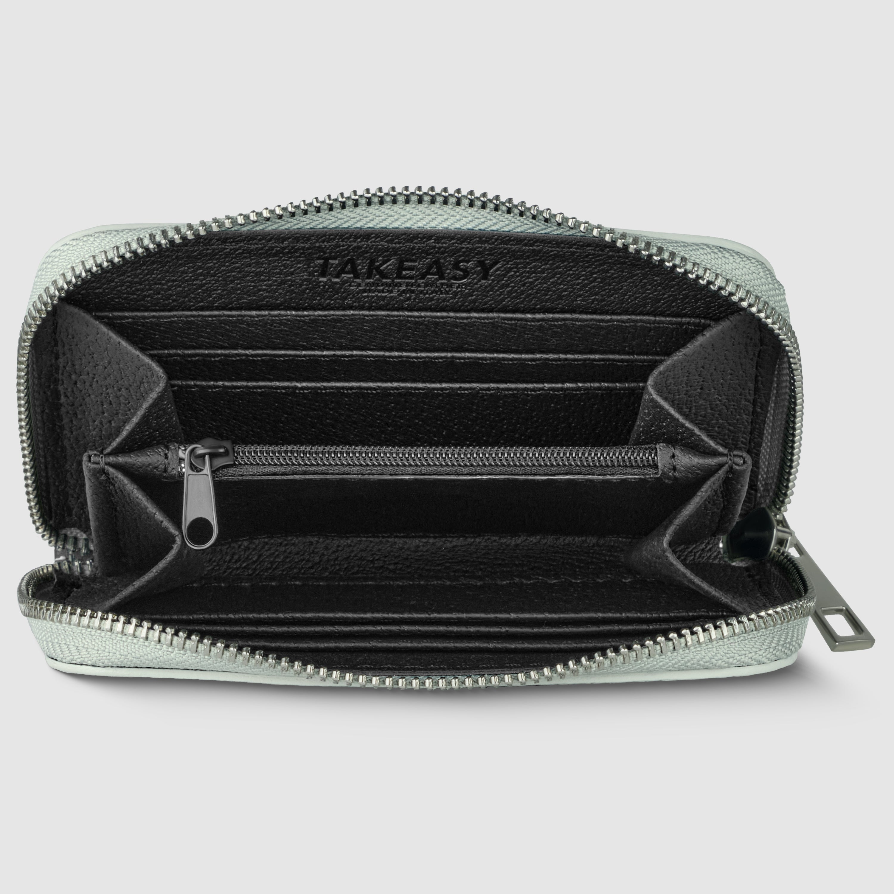 Italian Genuine Metallic Calf Leather Wallet 650988