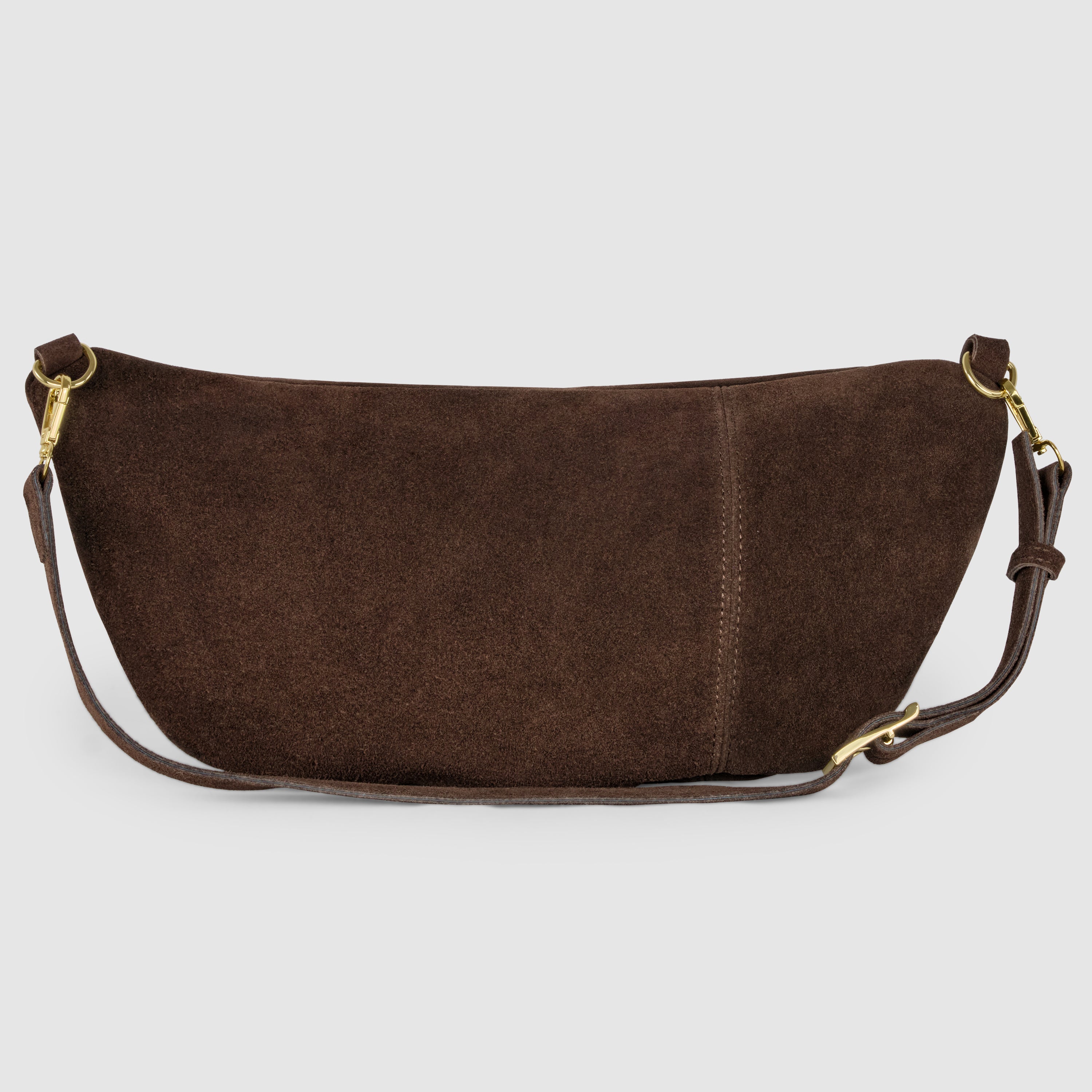 Italian Genuine Suede Crossbody Bag 211955