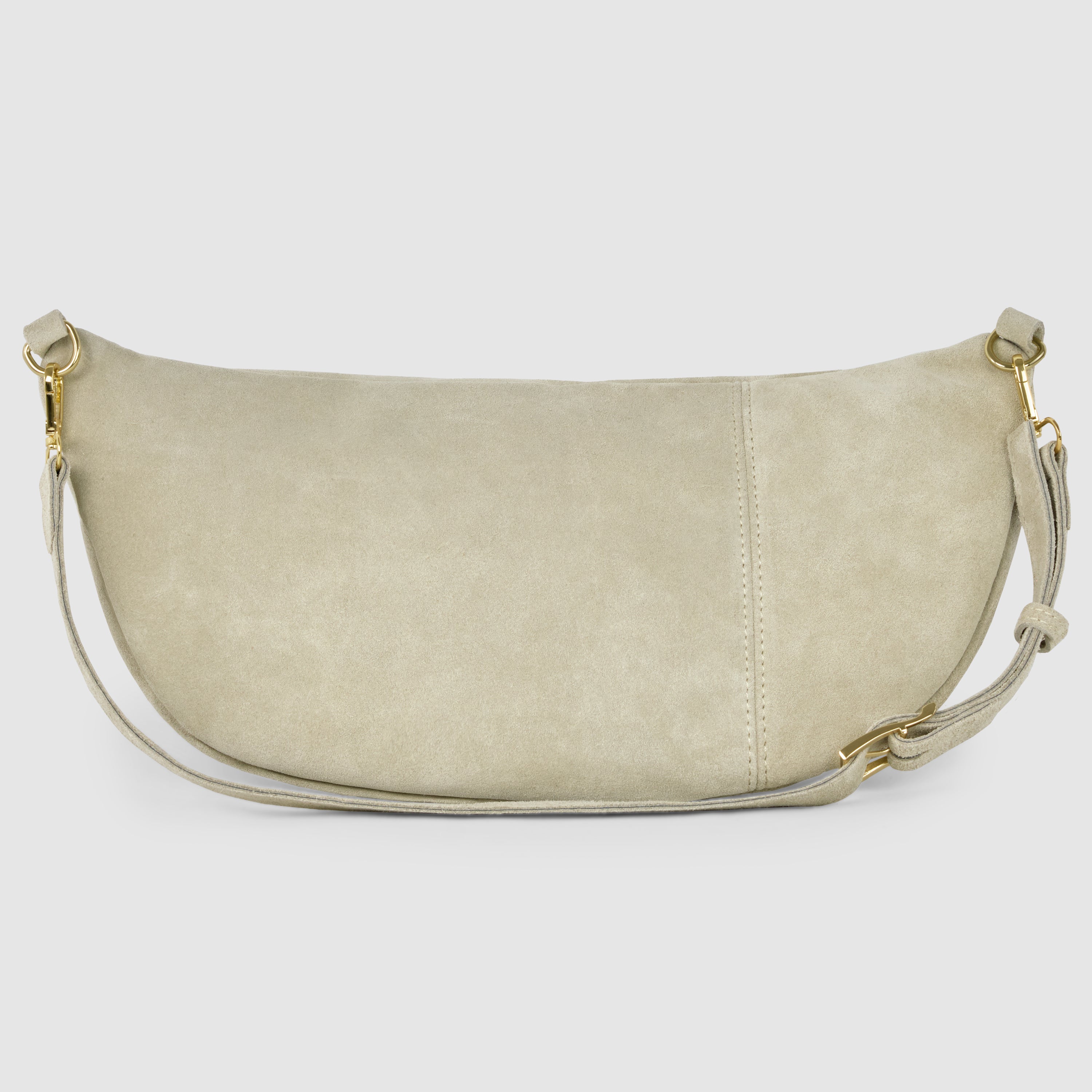 Italian Genuine Suede Crossbody Bag 211955