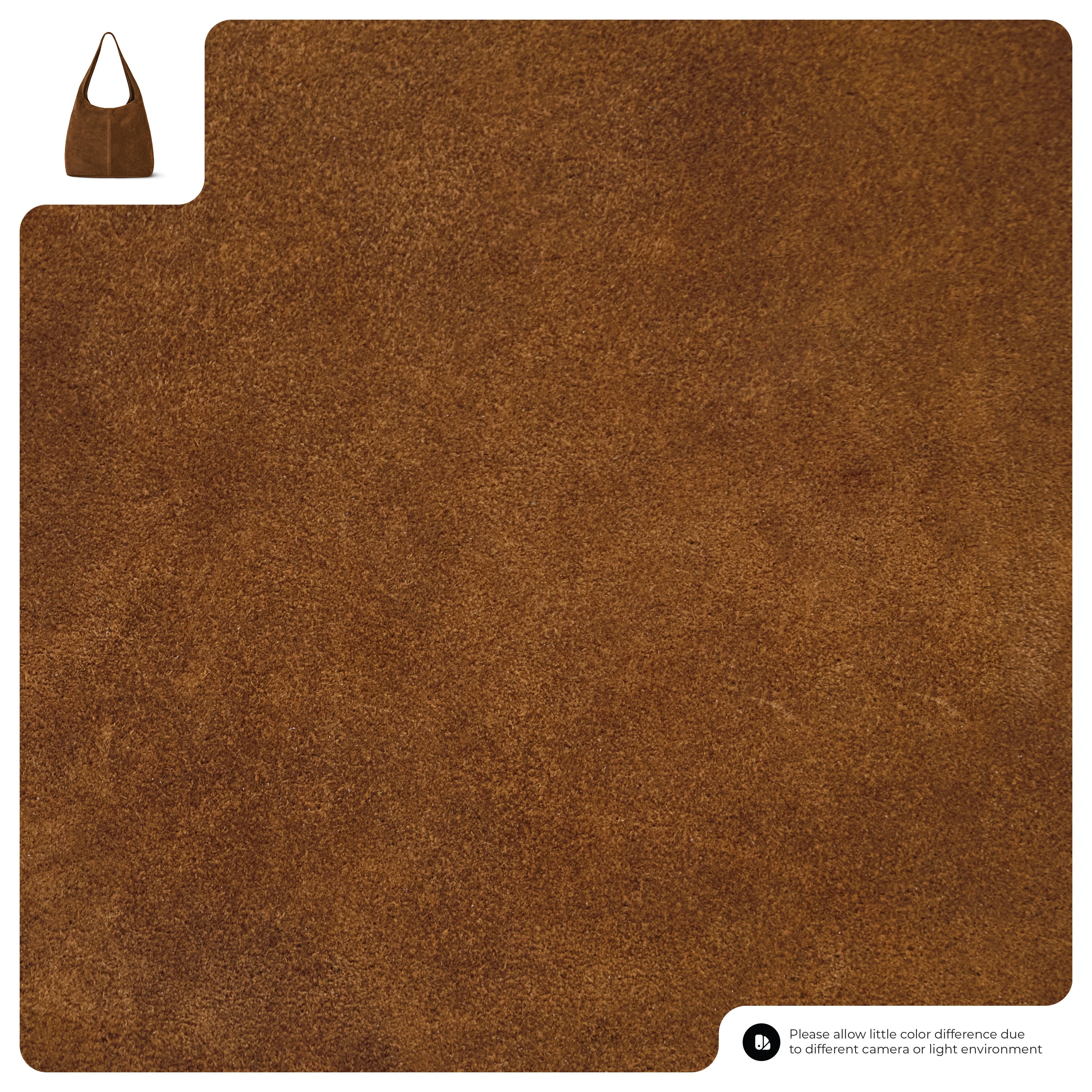 Italian Genuine Suede Hobo Bag 011943