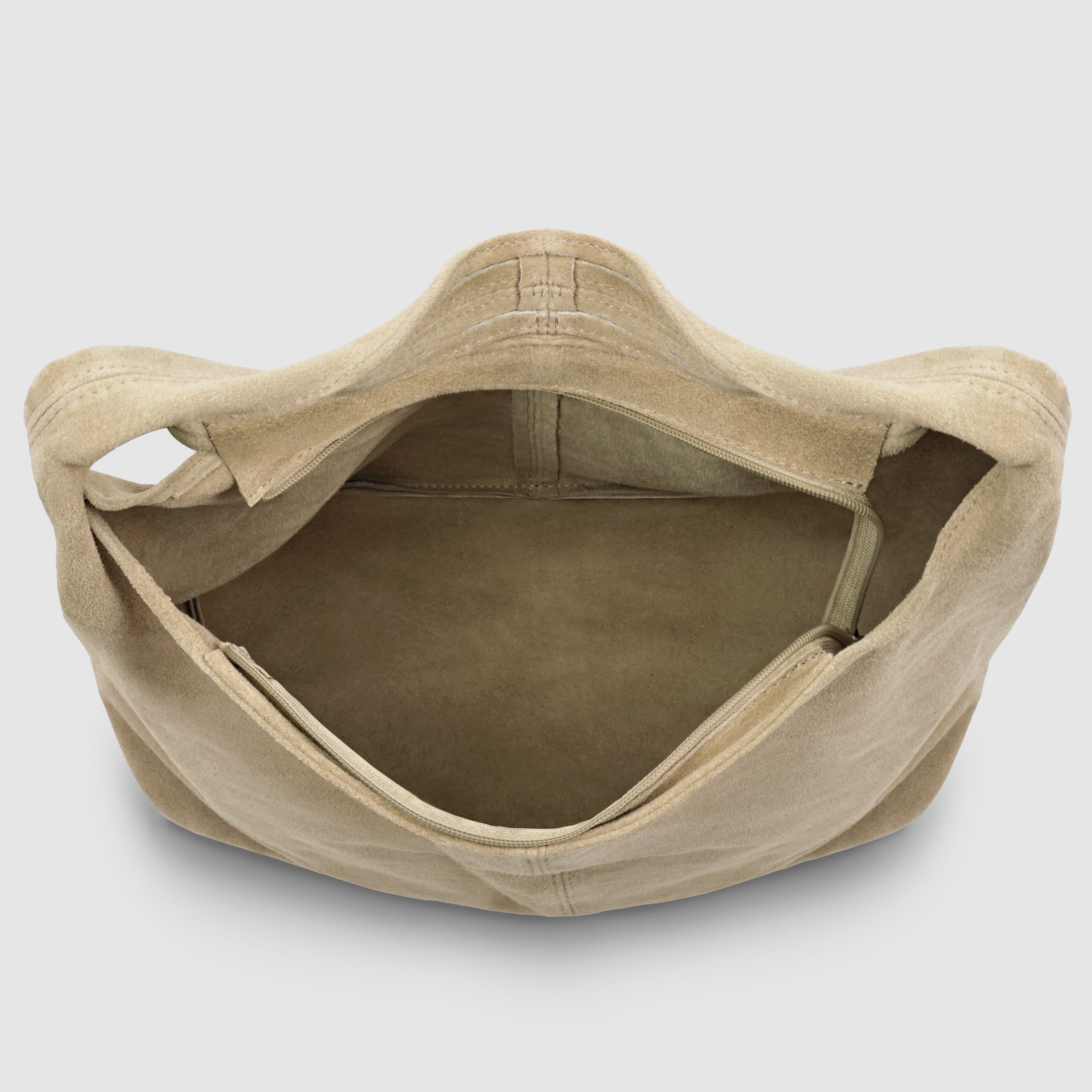Italian Genuine Suede Hobo Bag 011943