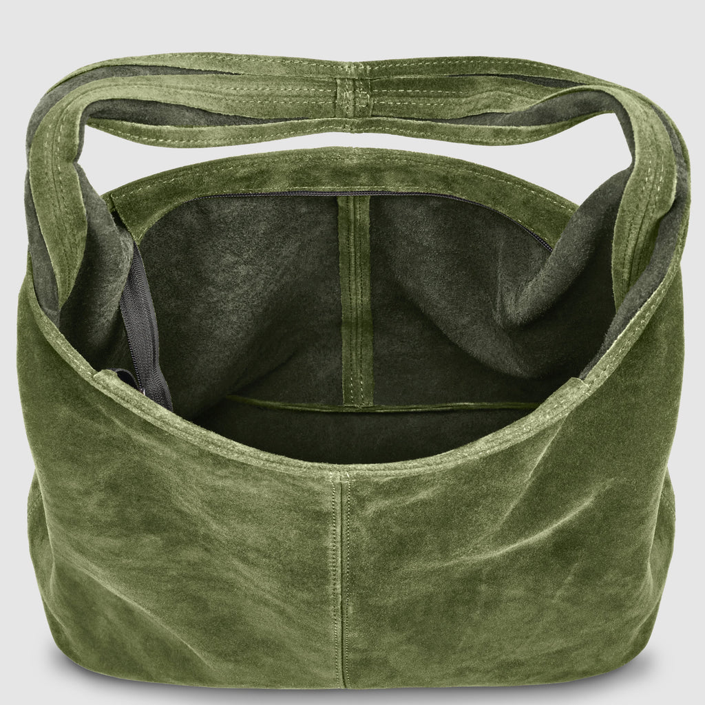 Italian Genuine Suede Hobo Bag 011943