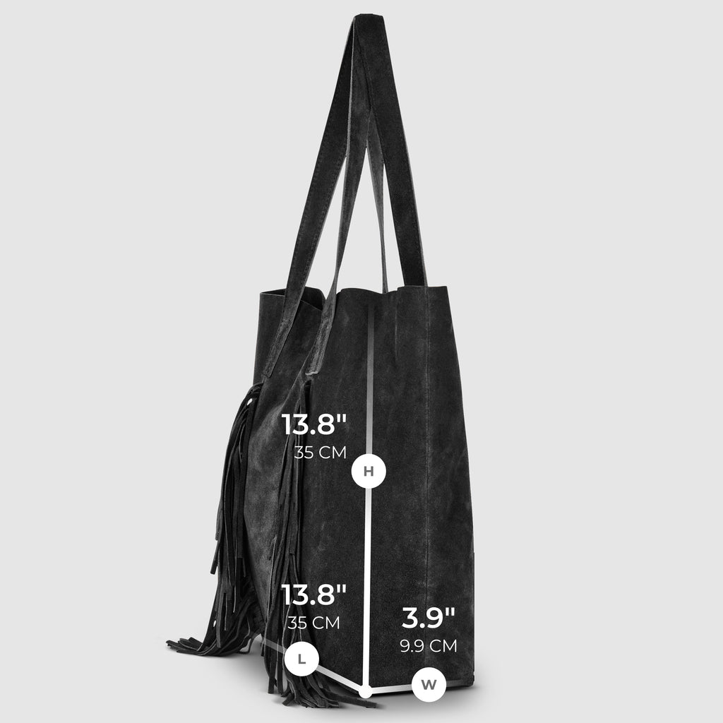 Italian Genuine Suede Tote Bag 272522
